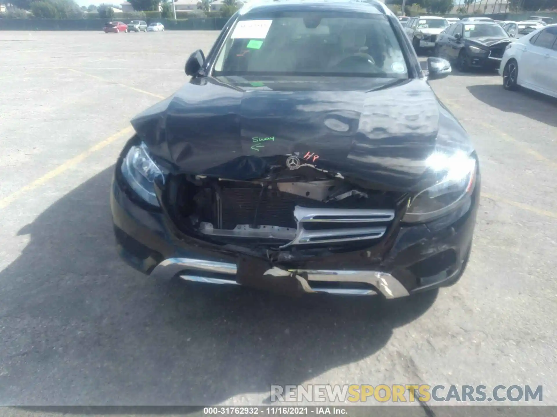 6 Photograph of a damaged car WDC0G4JB2KF582468 MERCEDES-BENZ GLC 2019