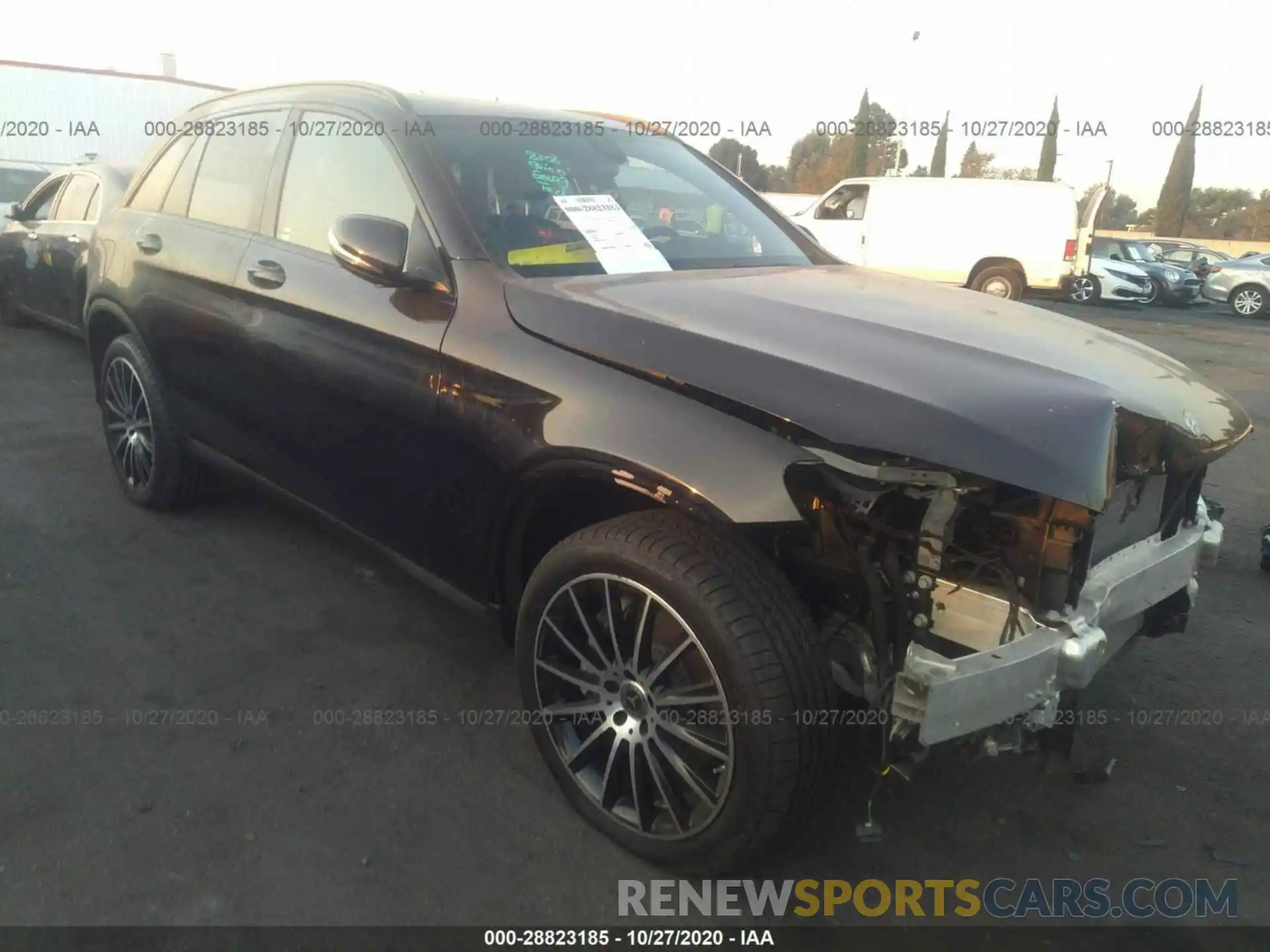 1 Photograph of a damaged car WDC0G4JB2KF618823 MERCEDES-BENZ GLC 2019