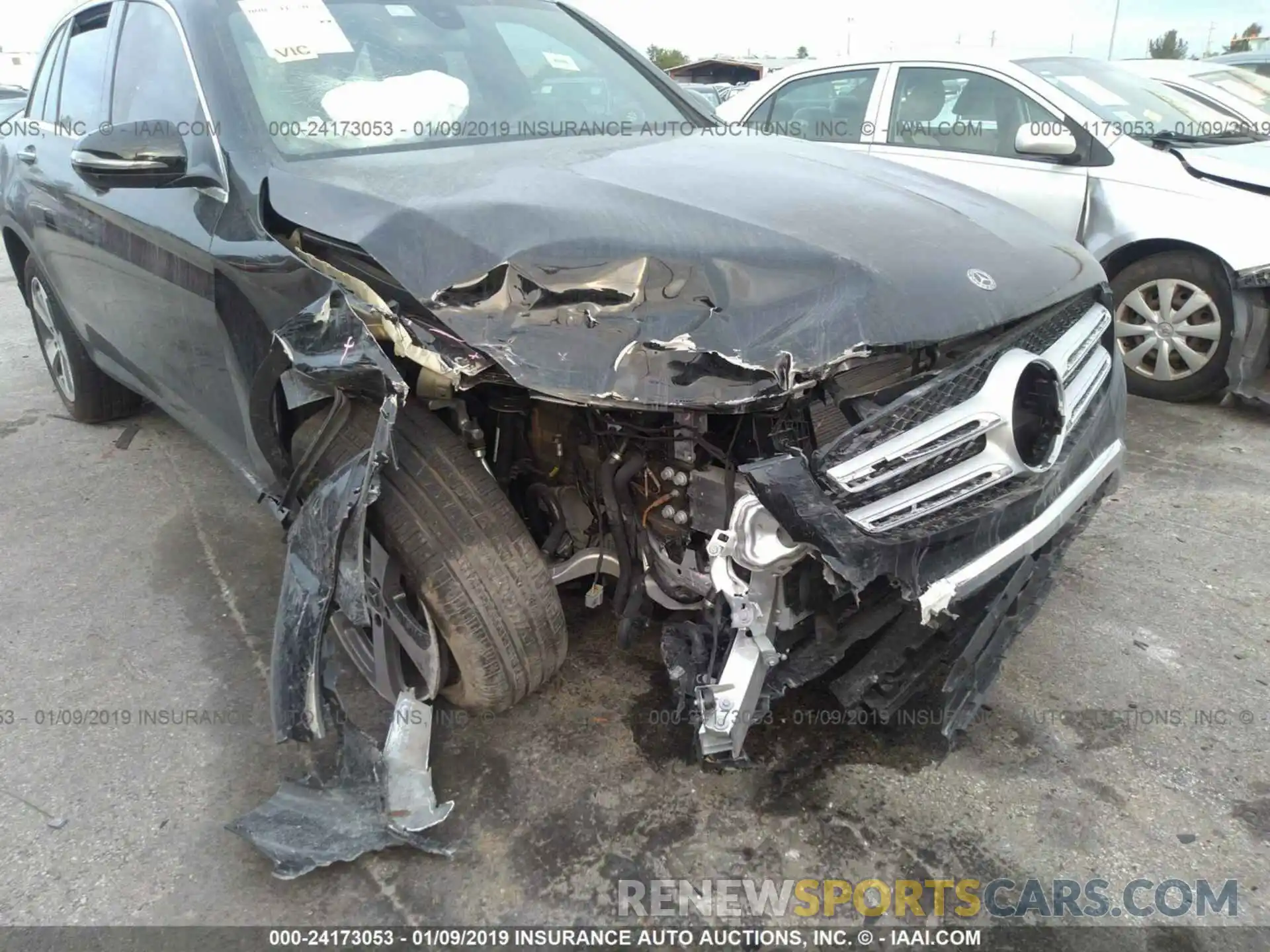 6 Фотография поврежденного автомобиля WDC0G4JB2KV134639 MERCEDES-BENZ GLC 2019