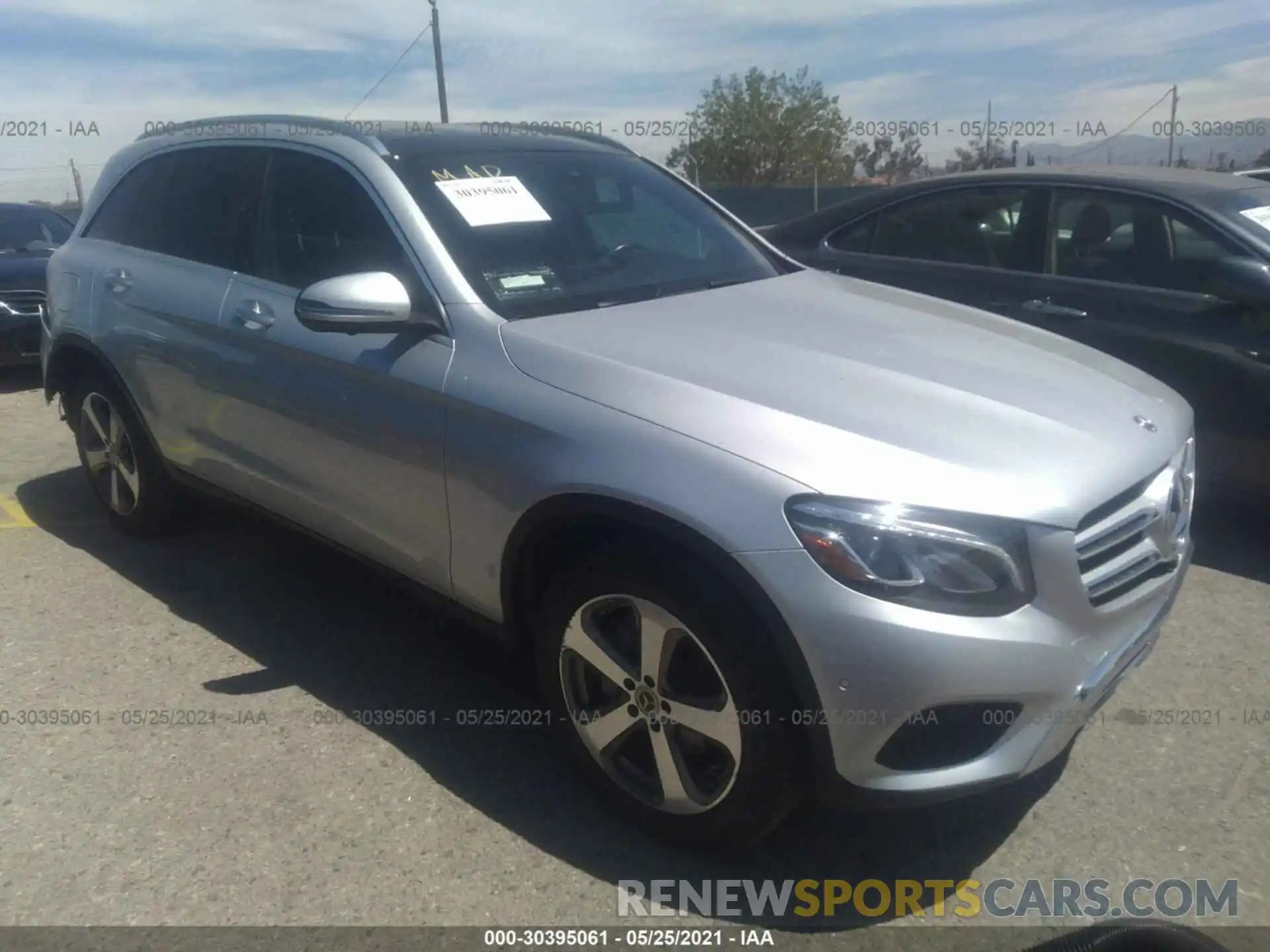 1 Photograph of a damaged car WDC0G4JB2KV141087 MERCEDES-BENZ GLC 2019