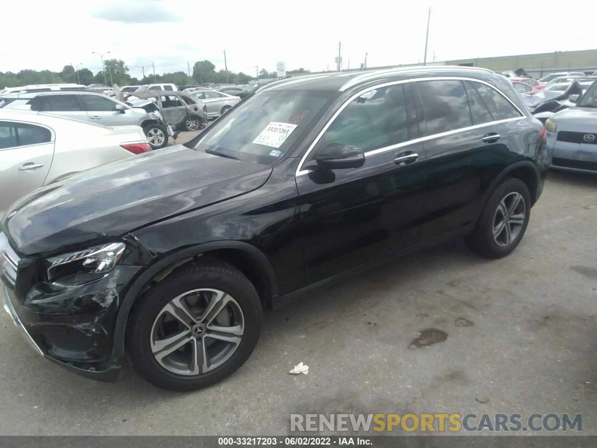 2 Photograph of a damaged car WDC0G4JB2KV144877 MERCEDES-BENZ GLC 2019