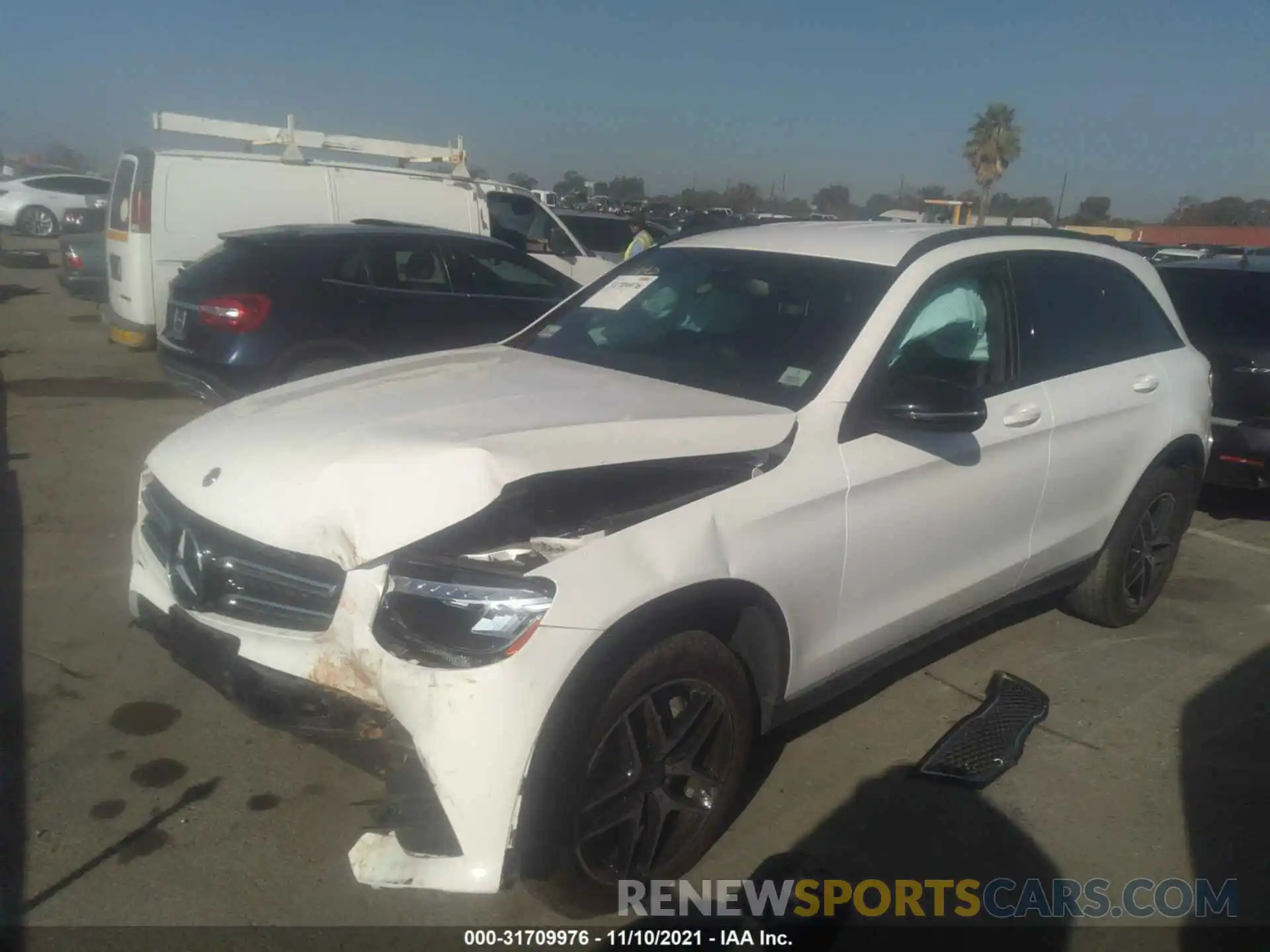 2 Photograph of a damaged car WDC0G4JB2KV145754 MERCEDES-BENZ GLC 2019