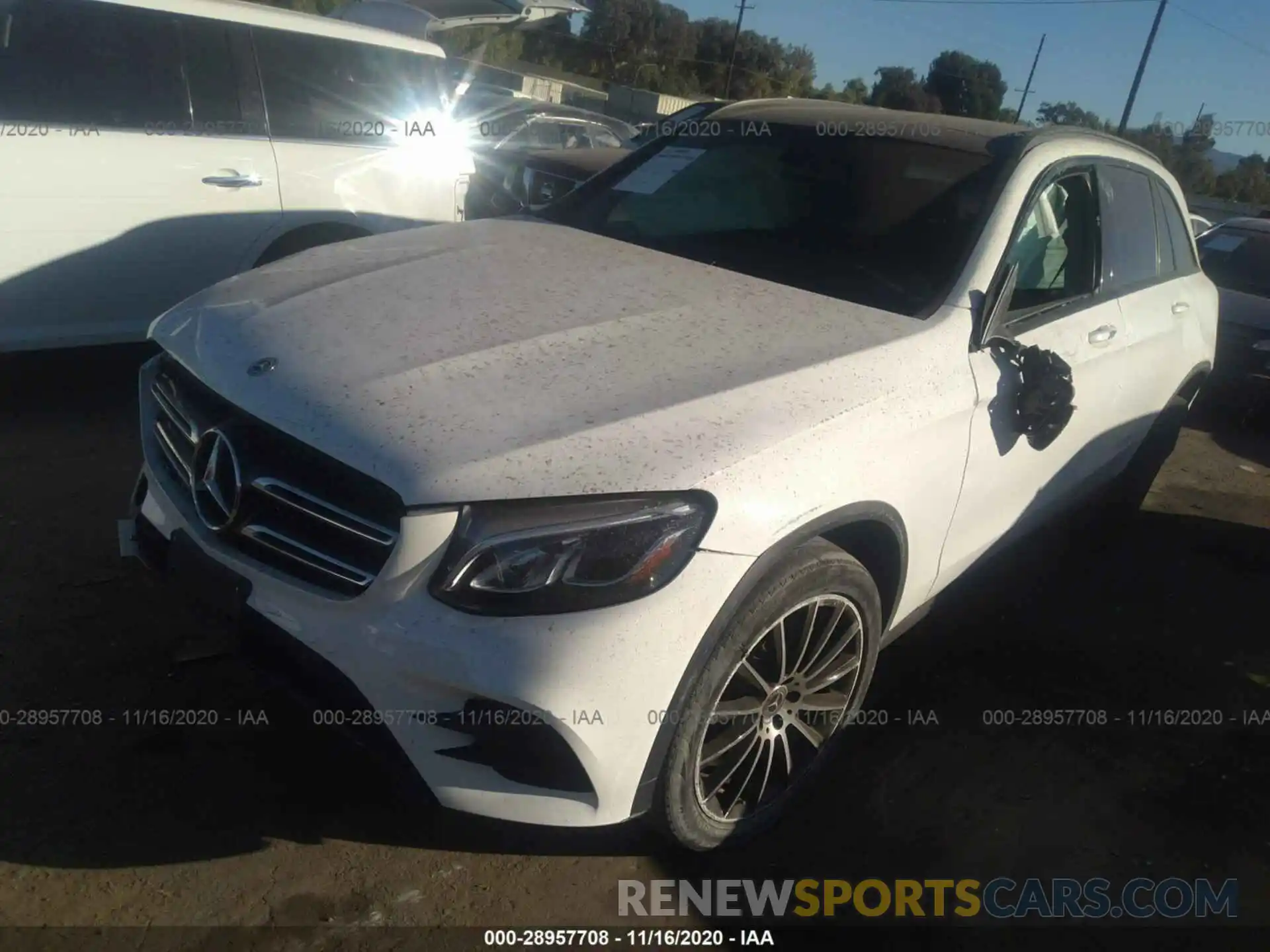 2 Photograph of a damaged car WDC0G4JB2KV170556 MERCEDES-BENZ GLC 2019