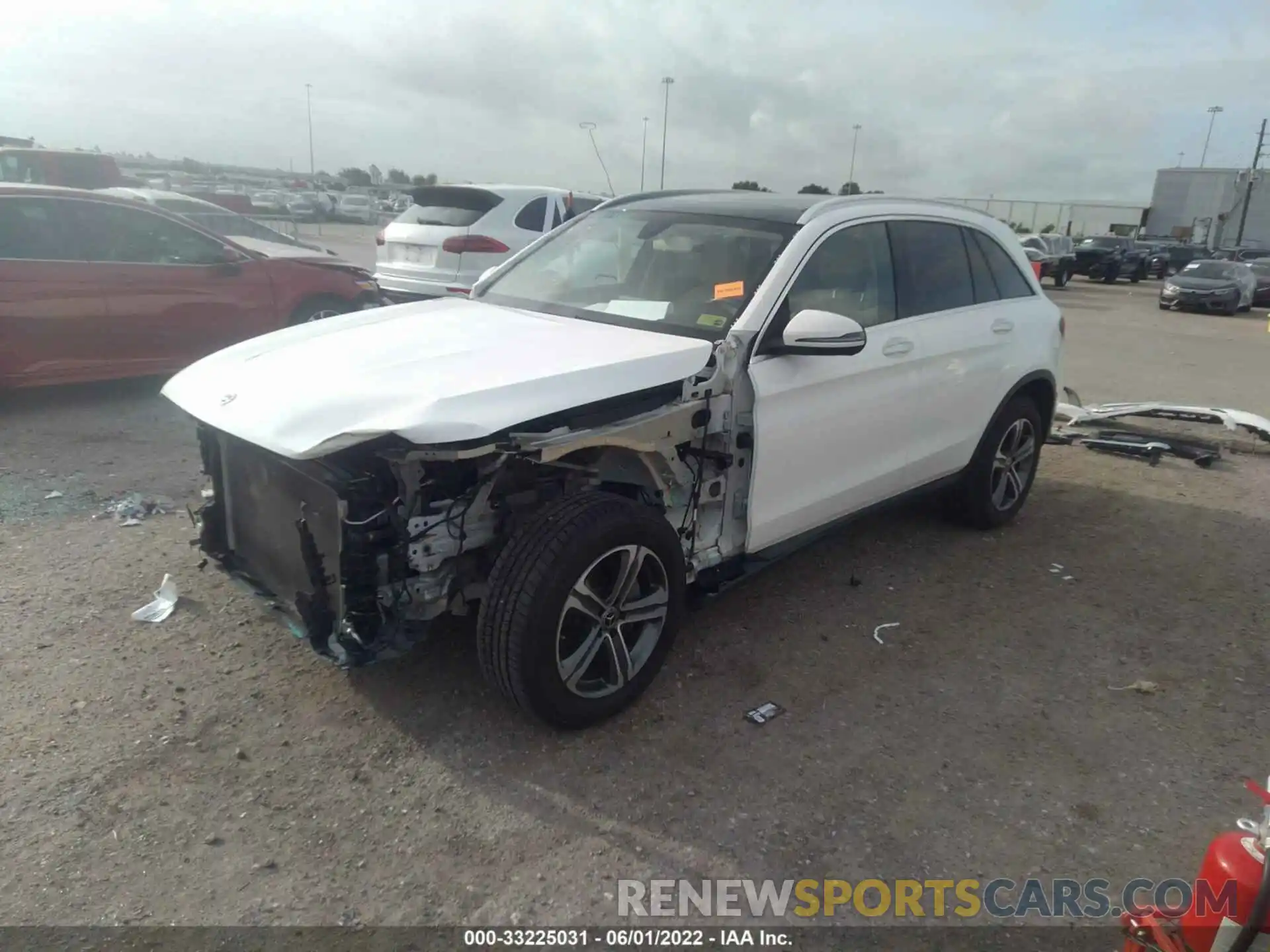 2 Photograph of a damaged car WDC0G4JB2KV187048 MERCEDES-BENZ GLC 2019