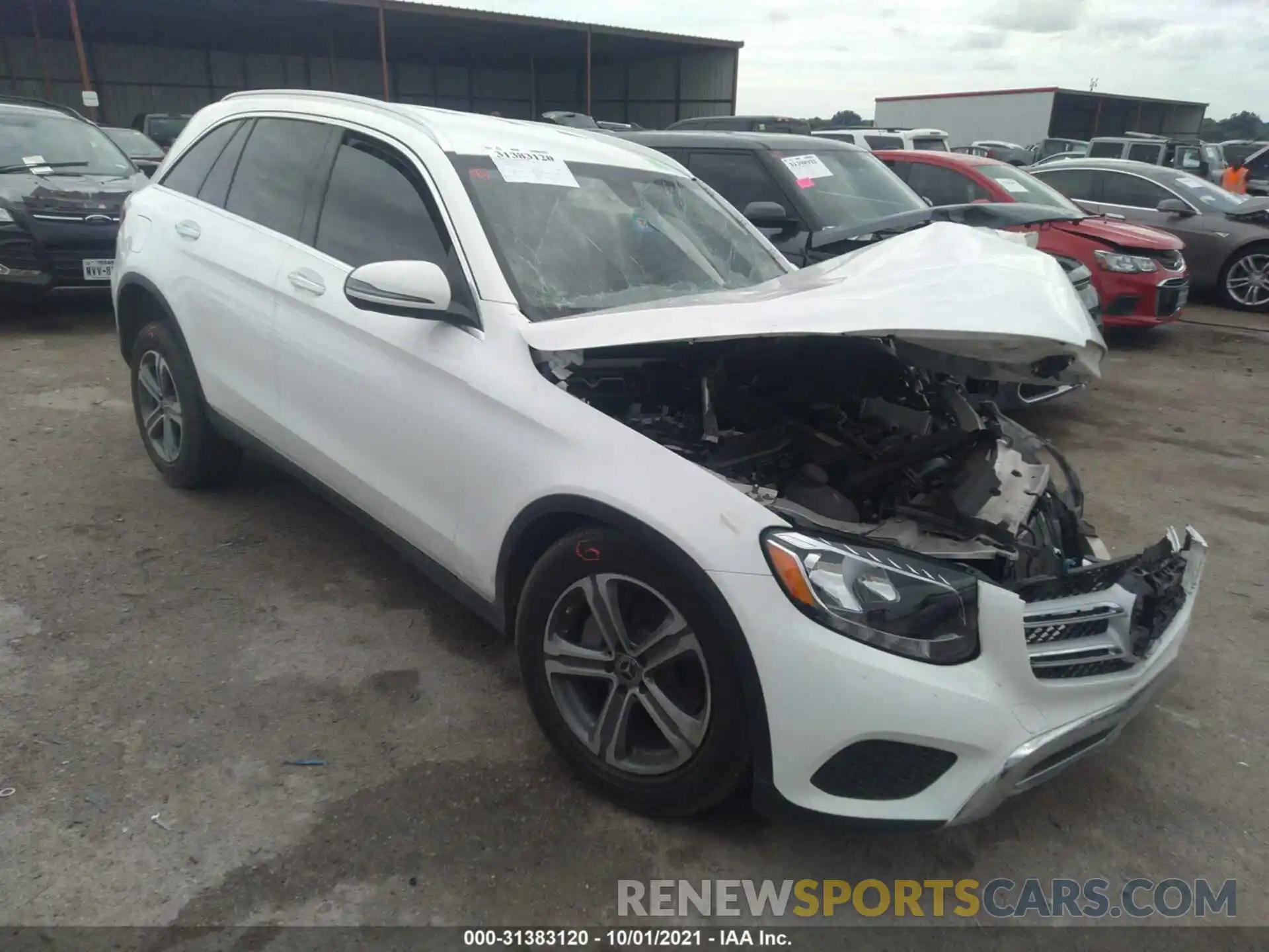 1 Photograph of a damaged car WDC0G4JB3K1004831 MERCEDES-BENZ GLC 2019