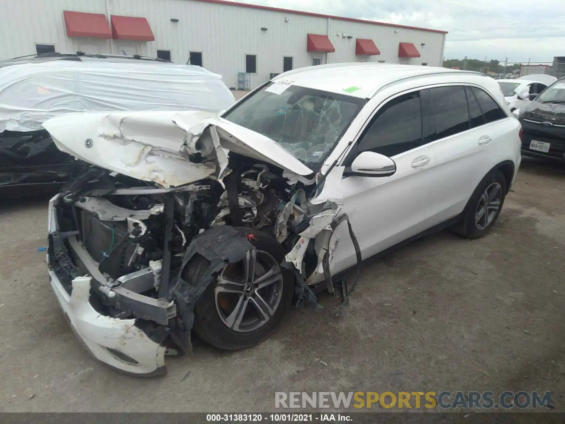 2 Photograph of a damaged car WDC0G4JB3K1004831 MERCEDES-BENZ GLC 2019