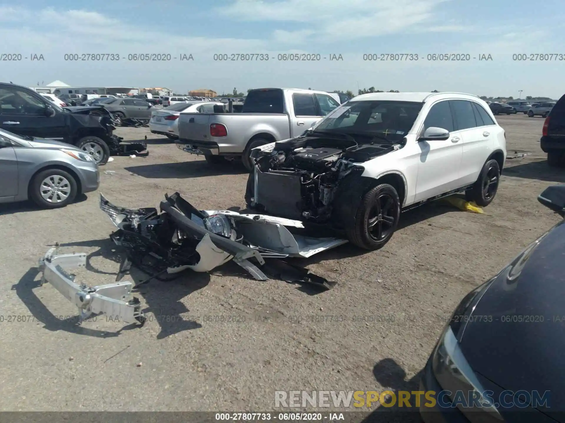 2 Photograph of a damaged car WDC0G4JB3K1005011 MERCEDES-BENZ GLC 2019