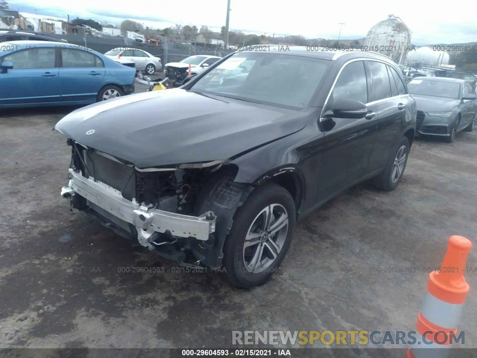 2 Photograph of a damaged car WDC0G4JB3KF612867 MERCEDES-BENZ GLC 2019