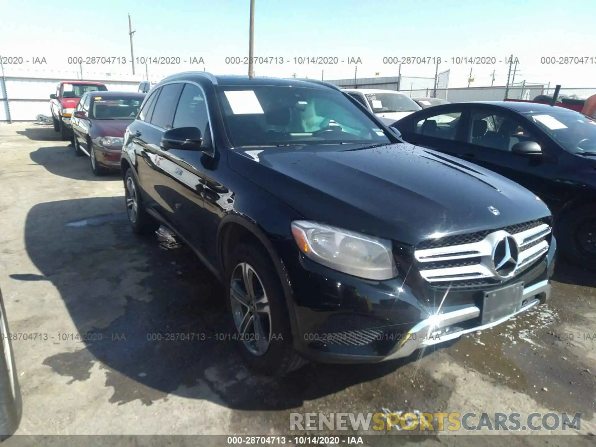 1 Photograph of a damaged car WDC0G4JB3KF614053 MERCEDES-BENZ GLC 2019