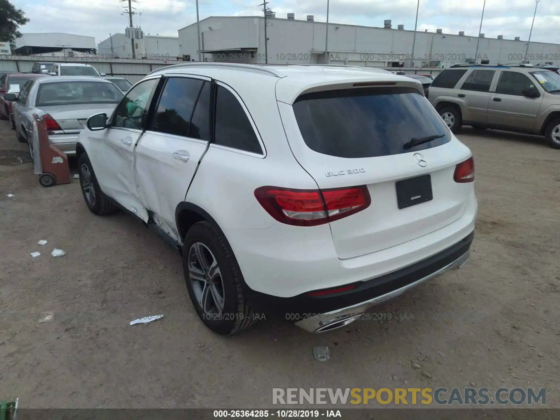 3 Photograph of a damaged car WDC0G4JB3KF668081 MERCEDES-BENZ GLC 2019