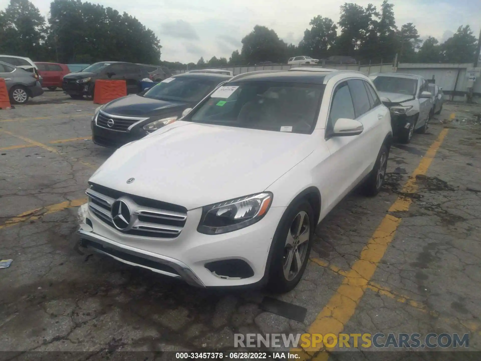 2 Photograph of a damaged car WDC0G4JB3KV120927 MERCEDES-BENZ GLC 2019