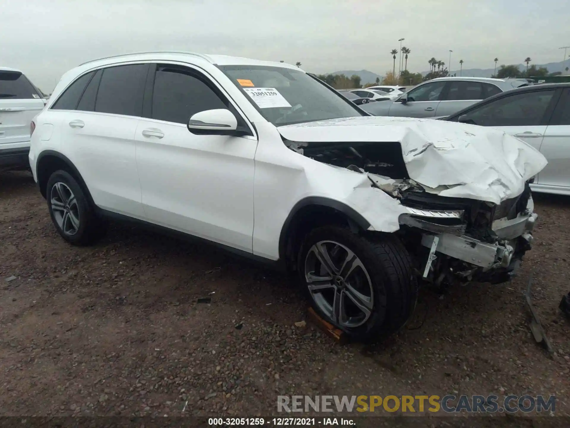 1 Photograph of a damaged car WDC0G4JB3KV137971 MERCEDES-BENZ GLC 2019