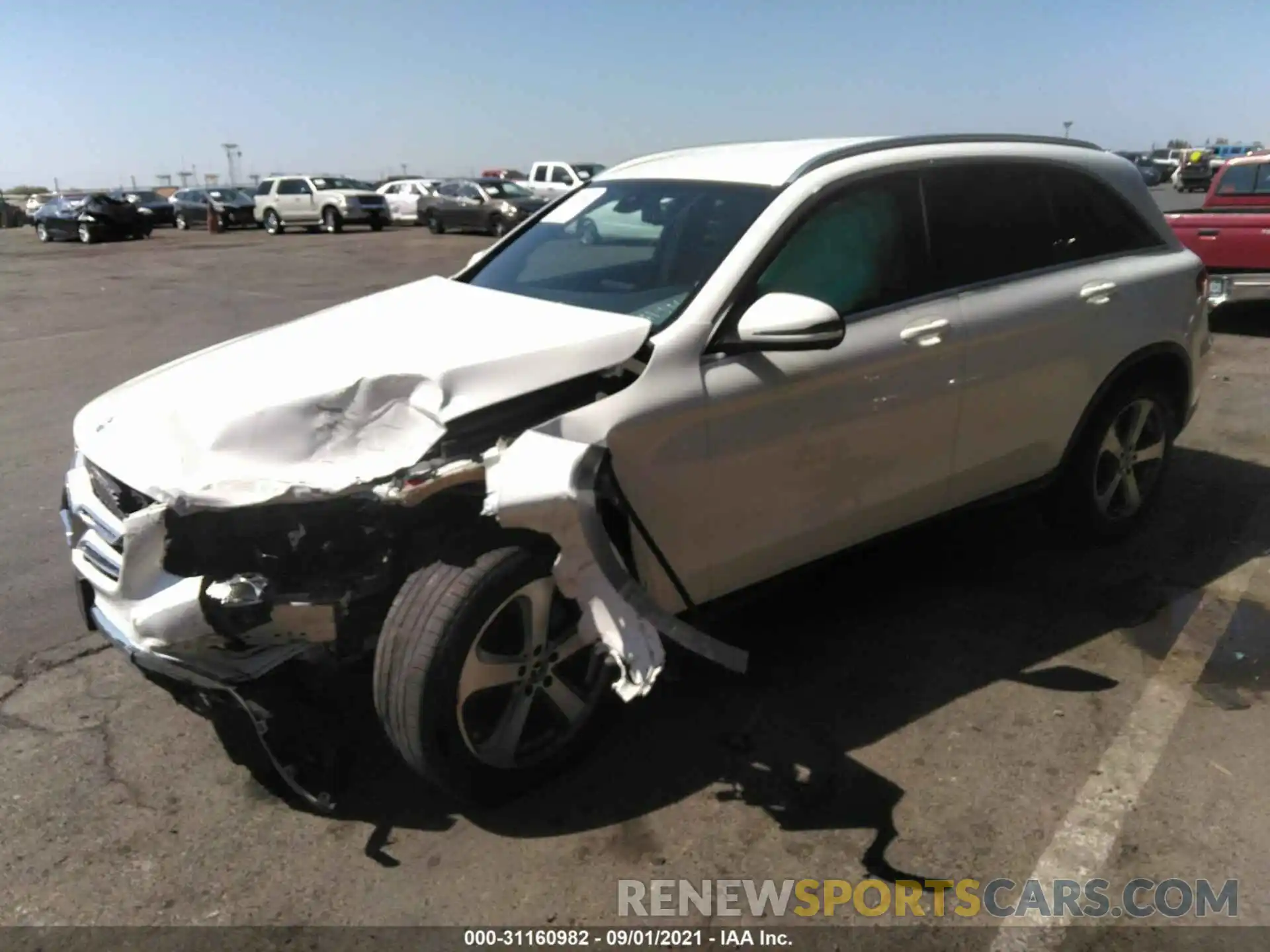 2 Photograph of a damaged car WDC0G4JB3KV148985 MERCEDES-BENZ GLC 2019