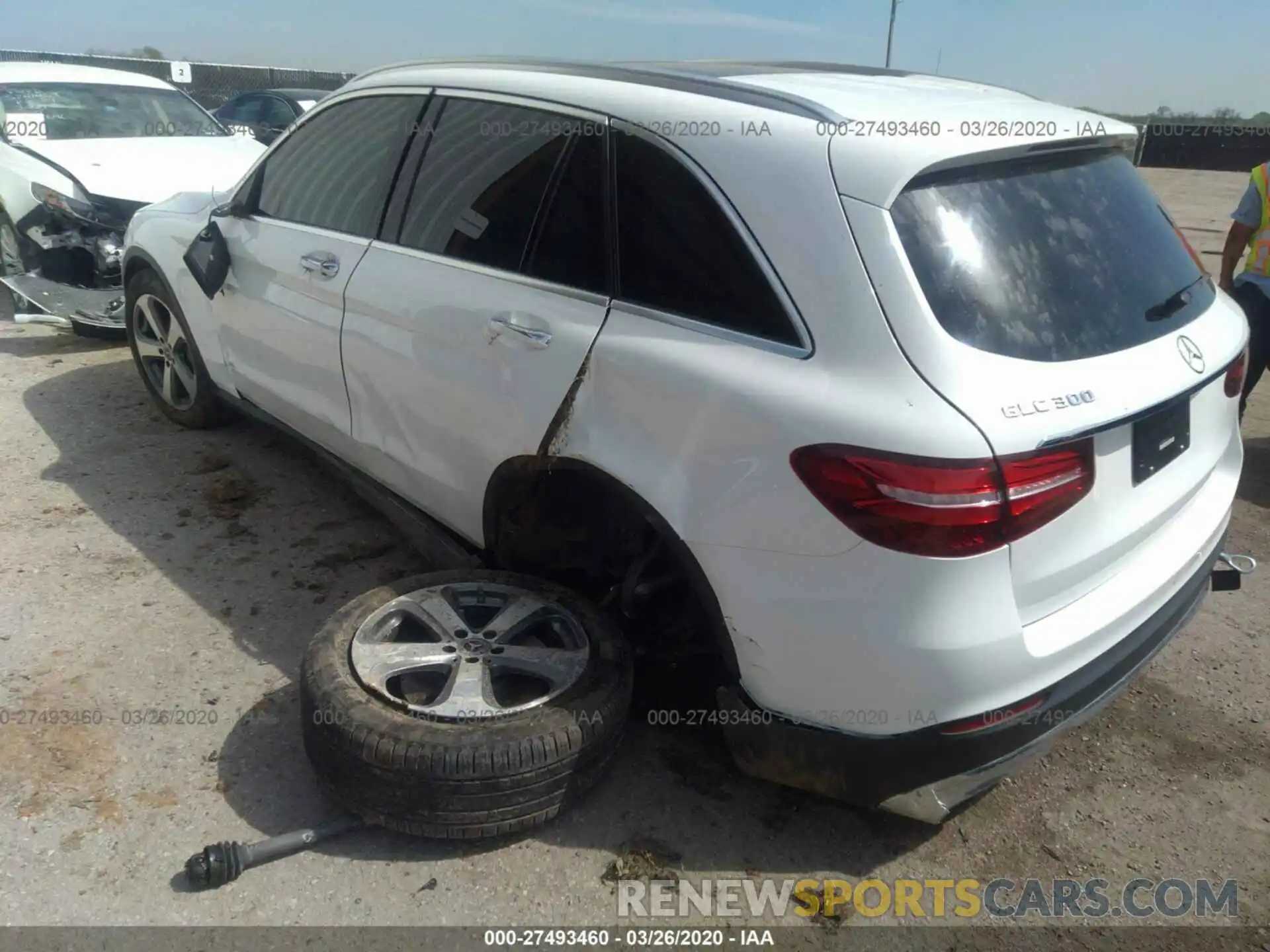 3 Photograph of a damaged car WDC0G4JB3KV151255 MERCEDES-BENZ GLC 2019