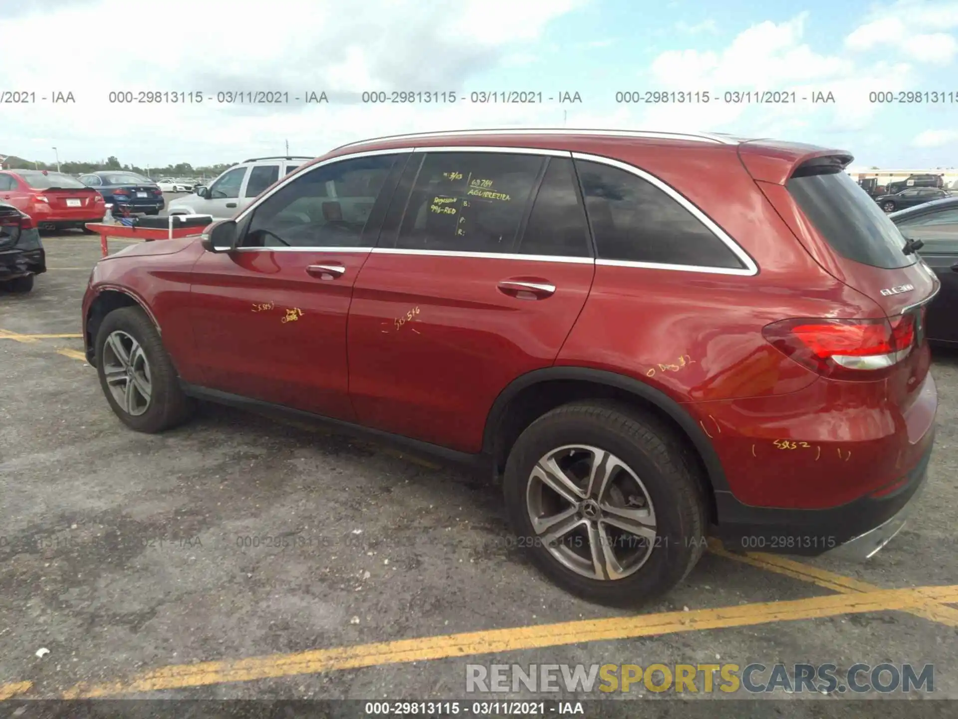 3 Photograph of a damaged car WDC0G4JB3KV173045 MERCEDES-BENZ GLC 2019