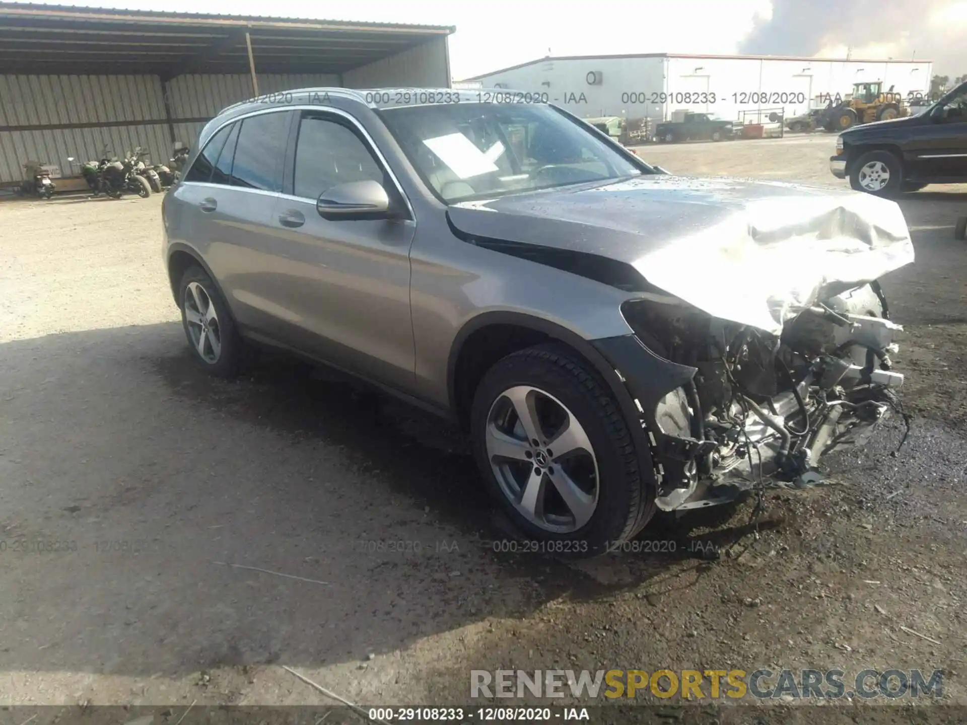 1 Photograph of a damaged car WDC0G4JB3KV173076 MERCEDES-BENZ GLC 2019