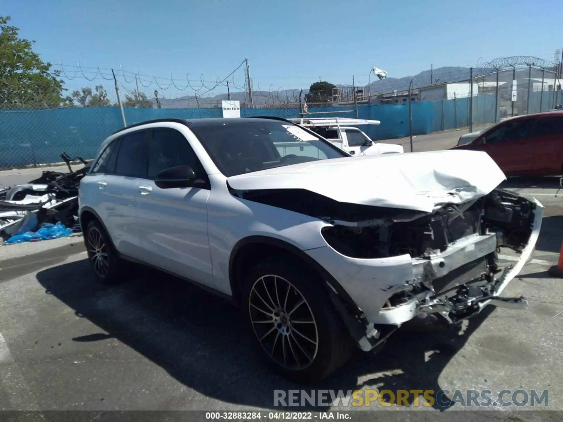 1 Photograph of a damaged car WDC0G4JB3KV176964 MERCEDES-BENZ GLC 2019