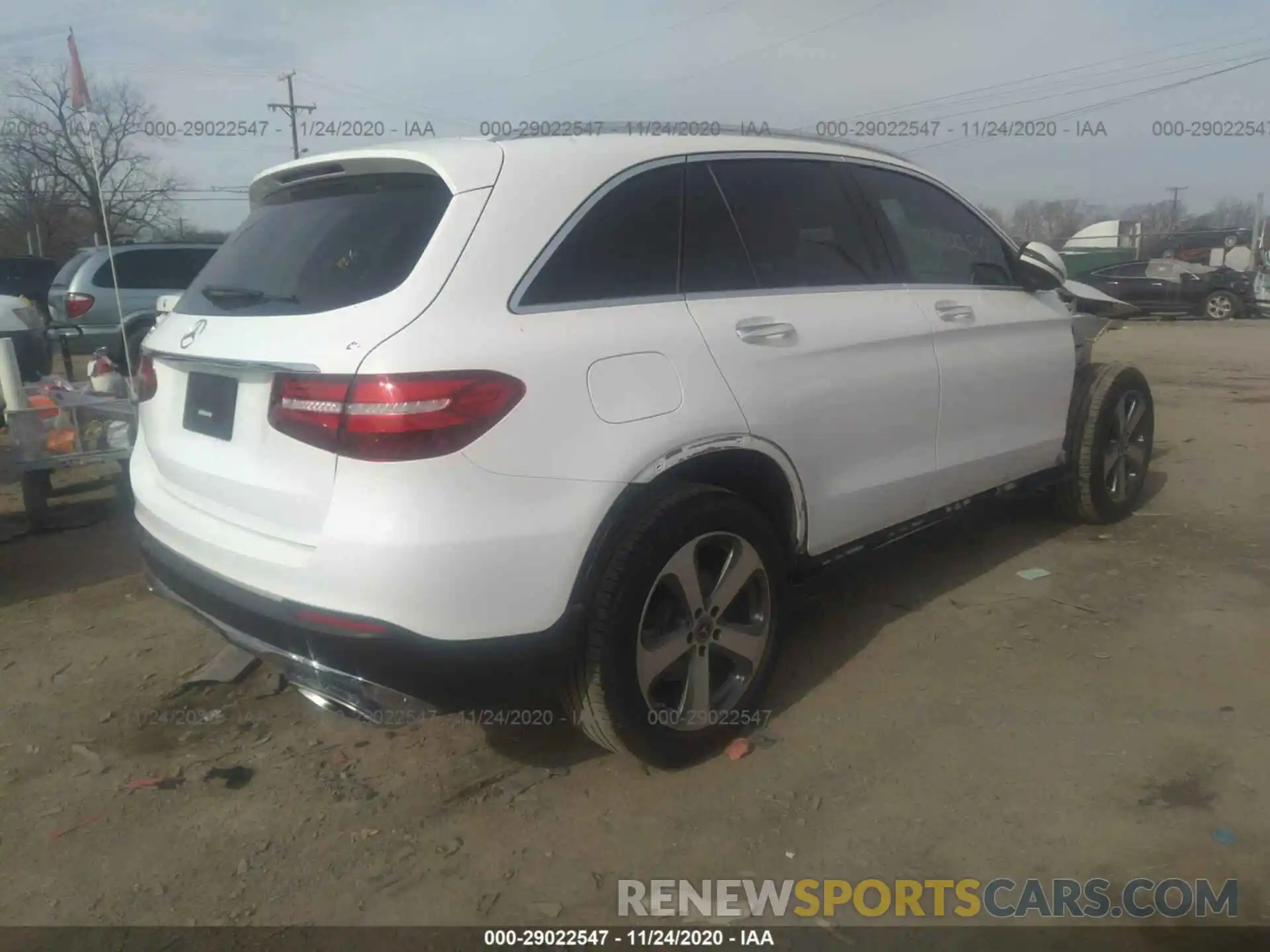 4 Photograph of a damaged car WDC0G4JB3KV182215 MERCEDES-BENZ GLC 2019