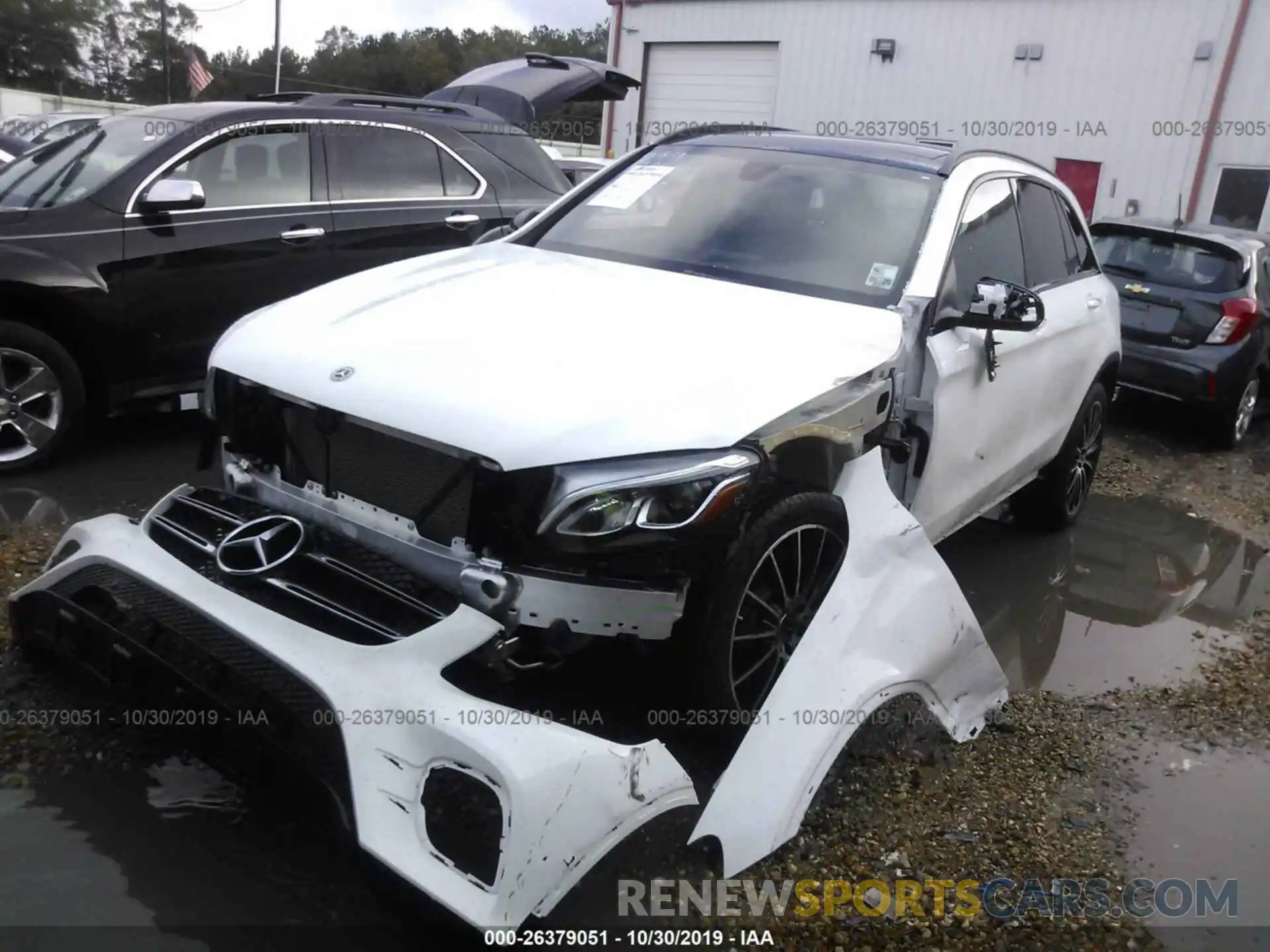 2 Photograph of a damaged car WDC0G4JB3KV188807 MERCEDES-BENZ GLC 2019