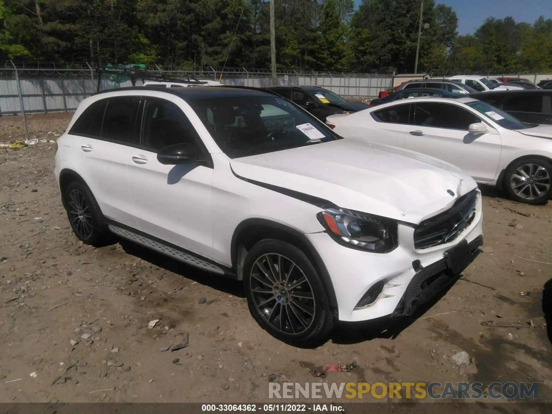 1 Photograph of a damaged car WDC0G4JB4KF480346 MERCEDES-BENZ GLC 2019