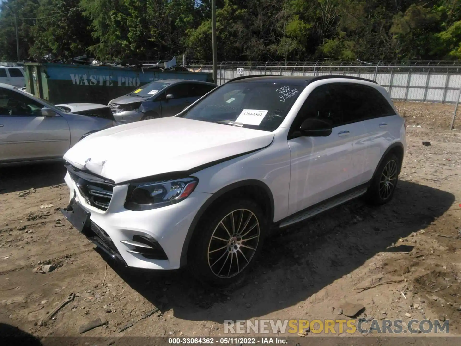 2 Photograph of a damaged car WDC0G4JB4KF480346 MERCEDES-BENZ GLC 2019