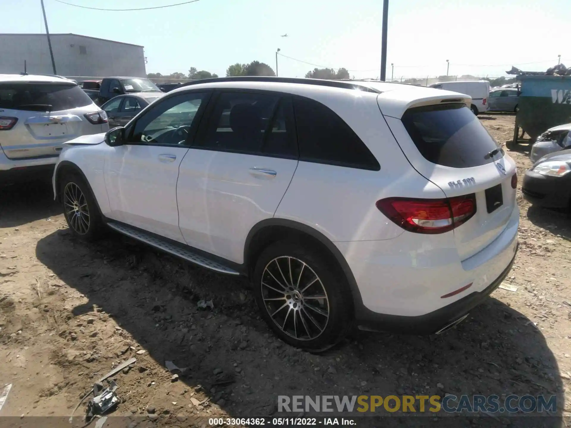 3 Photograph of a damaged car WDC0G4JB4KF480346 MERCEDES-BENZ GLC 2019