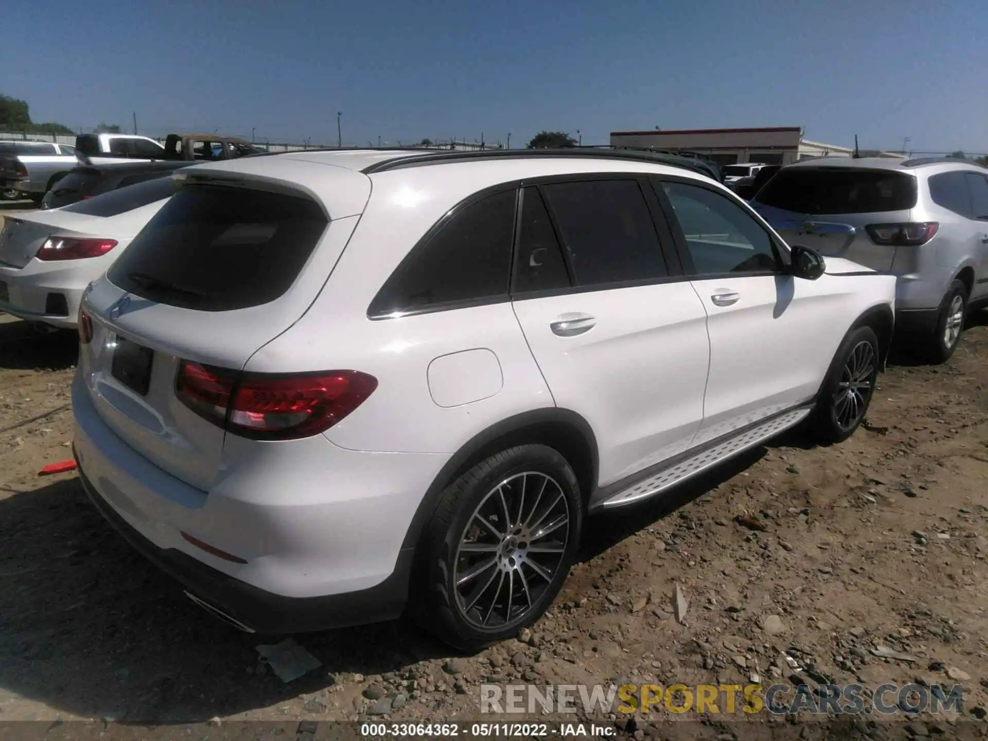 4 Фотография поврежденного автомобиля WDC0G4JB4KF480346 MERCEDES-BENZ GLC 2019