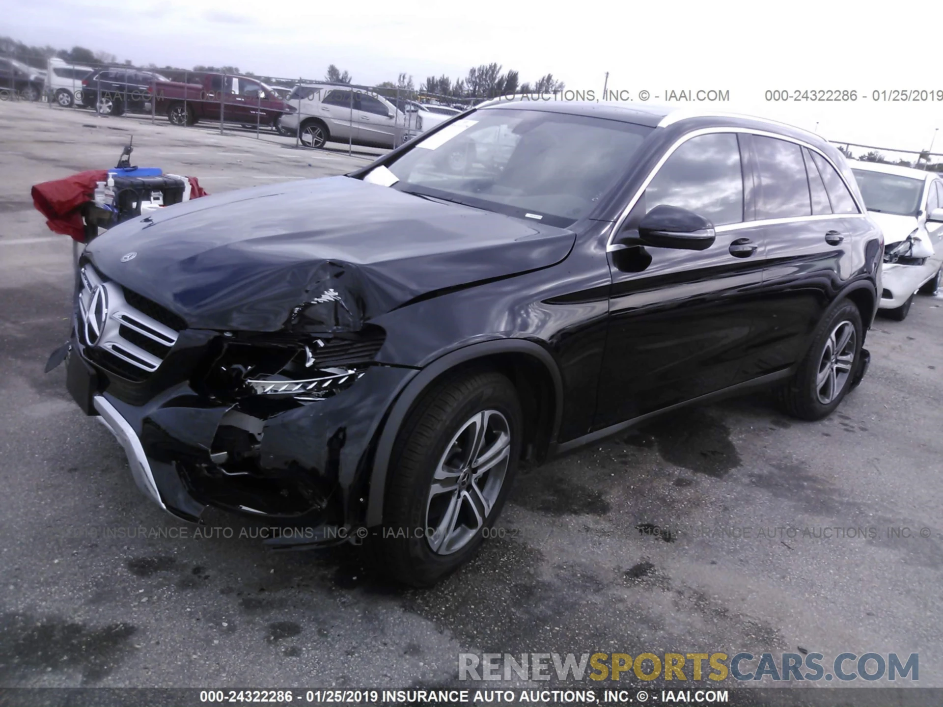 2 Photograph of a damaged car WDC0G4JB4KF529495 MERCEDES-BENZ GLC 2019