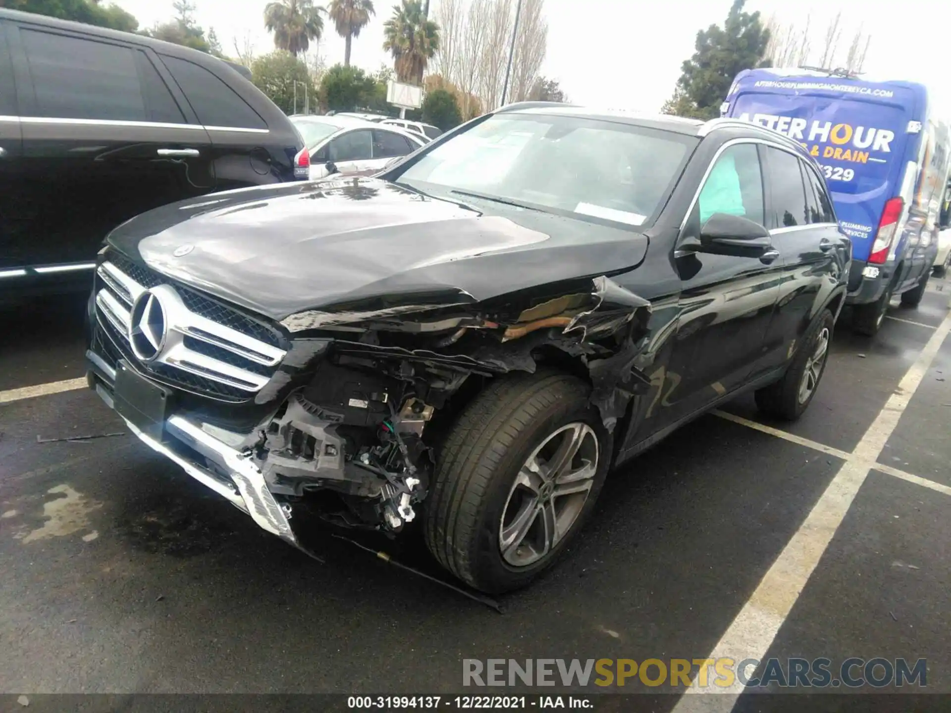 2 Photograph of a damaged car WDC0G4JB4KF665478 MERCEDES-BENZ GLC 2019