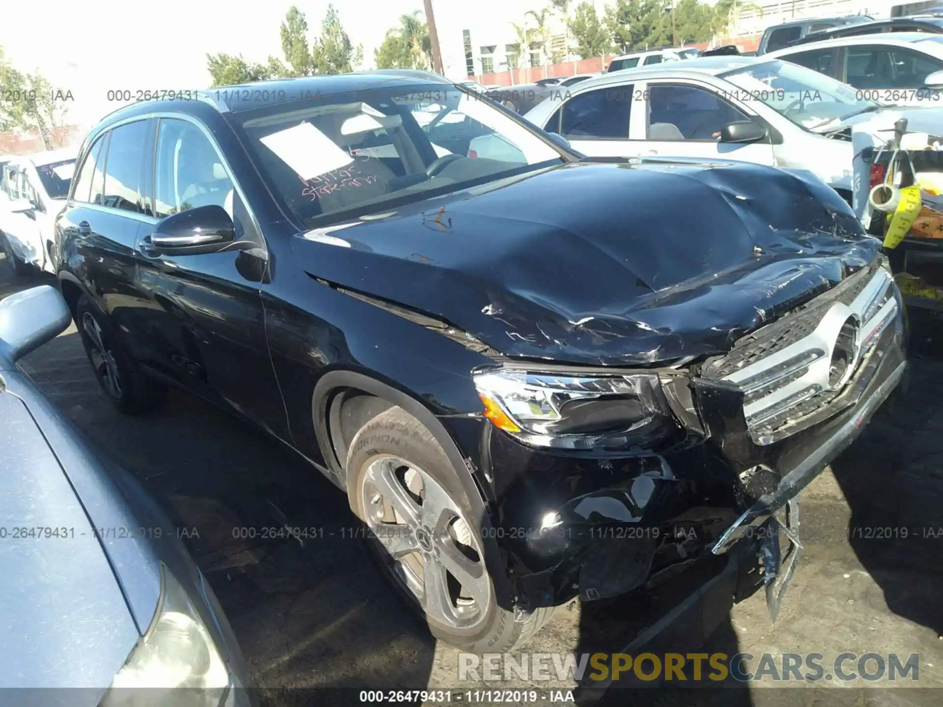 1 Photograph of a damaged car WDC0G4JB4KV131225 MERCEDES-BENZ GLC 2019