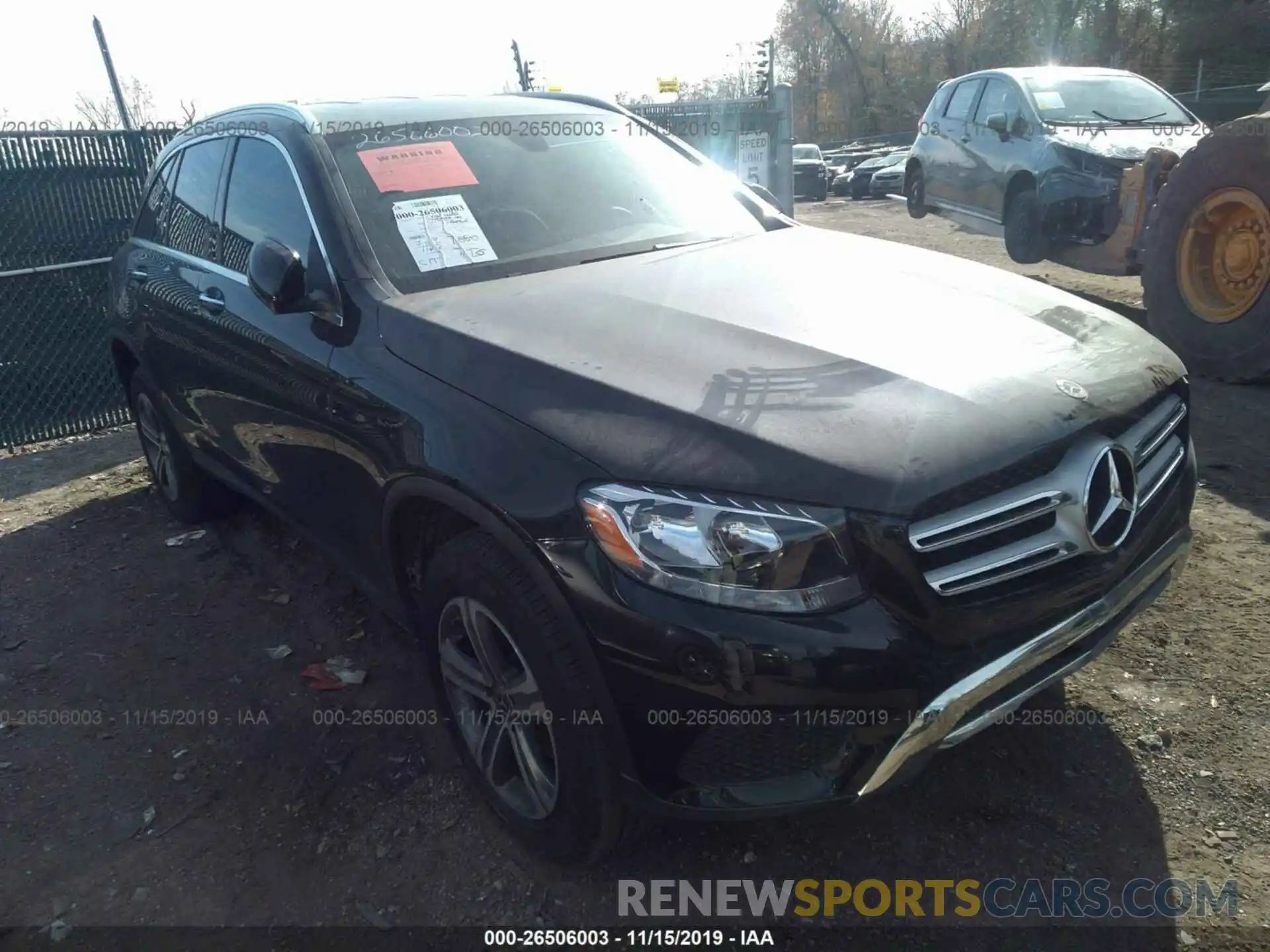 1 Photograph of a damaged car WDC0G4JB4KV132441 MERCEDES-BENZ GLC 2019