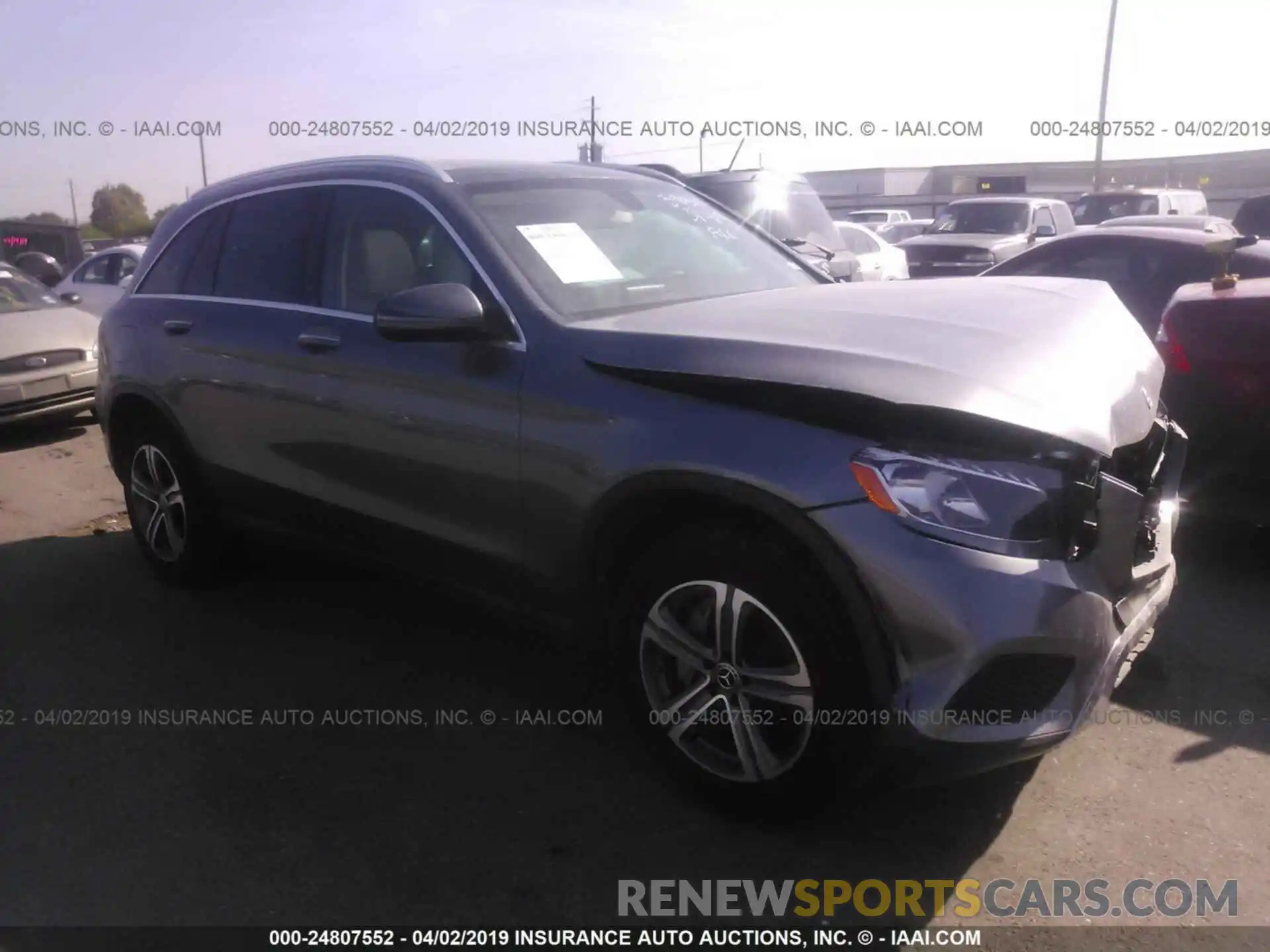 1 Photograph of a damaged car WDC0G4JB4KV133167 MERCEDES-BENZ GLC 2019