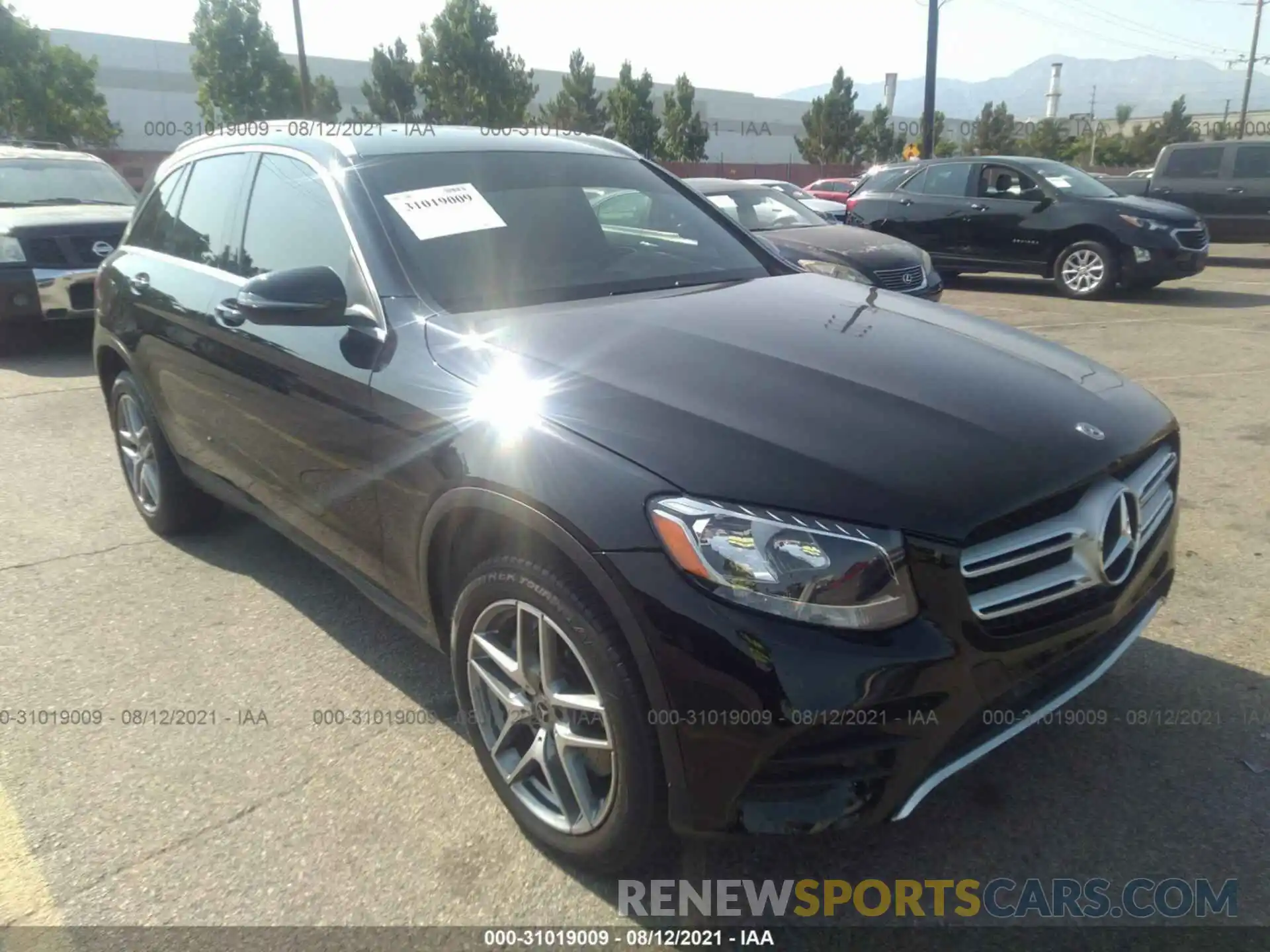 1 Photograph of a damaged car WDC0G4JB4KV146386 MERCEDES-BENZ GLC 2019