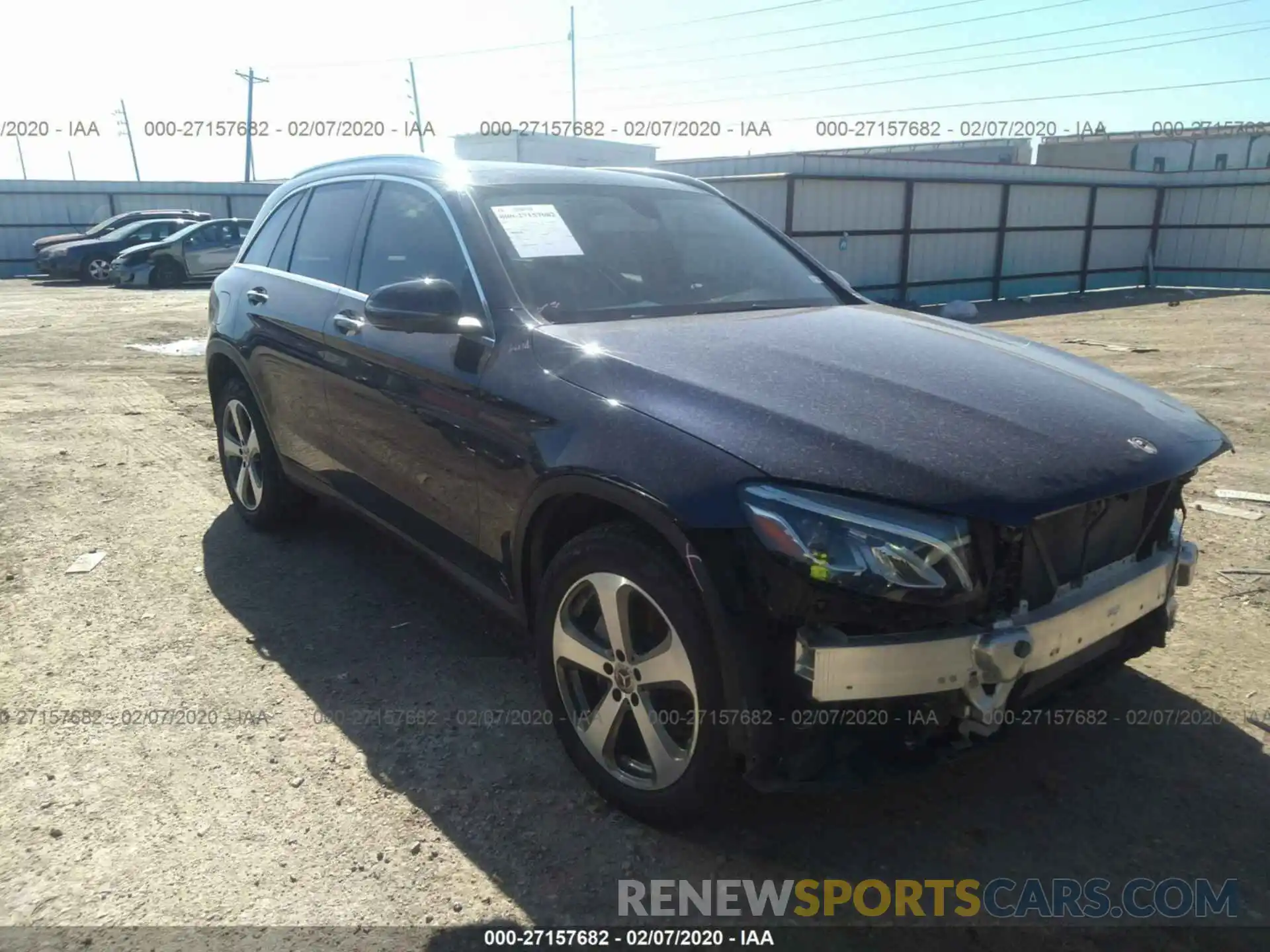 1 Photograph of a damaged car WDC0G4JB5K1000473 MERCEDES-BENZ GLC 2019