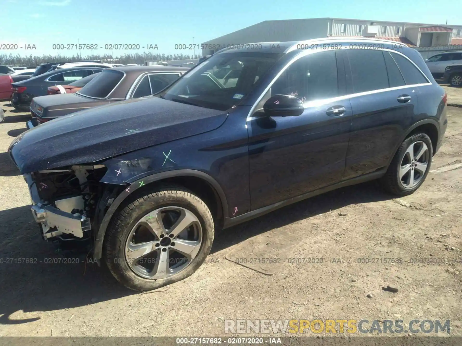 2 Photograph of a damaged car WDC0G4JB5K1000473 MERCEDES-BENZ GLC 2019