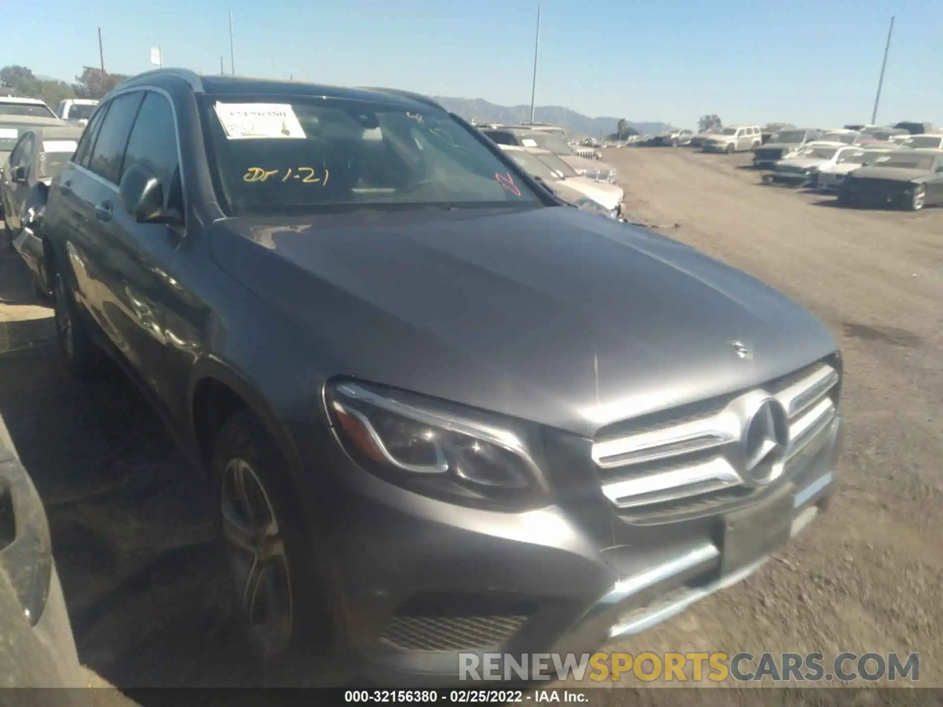 1 Photograph of a damaged car WDC0G4JB5K1001185 MERCEDES-BENZ GLC 2019