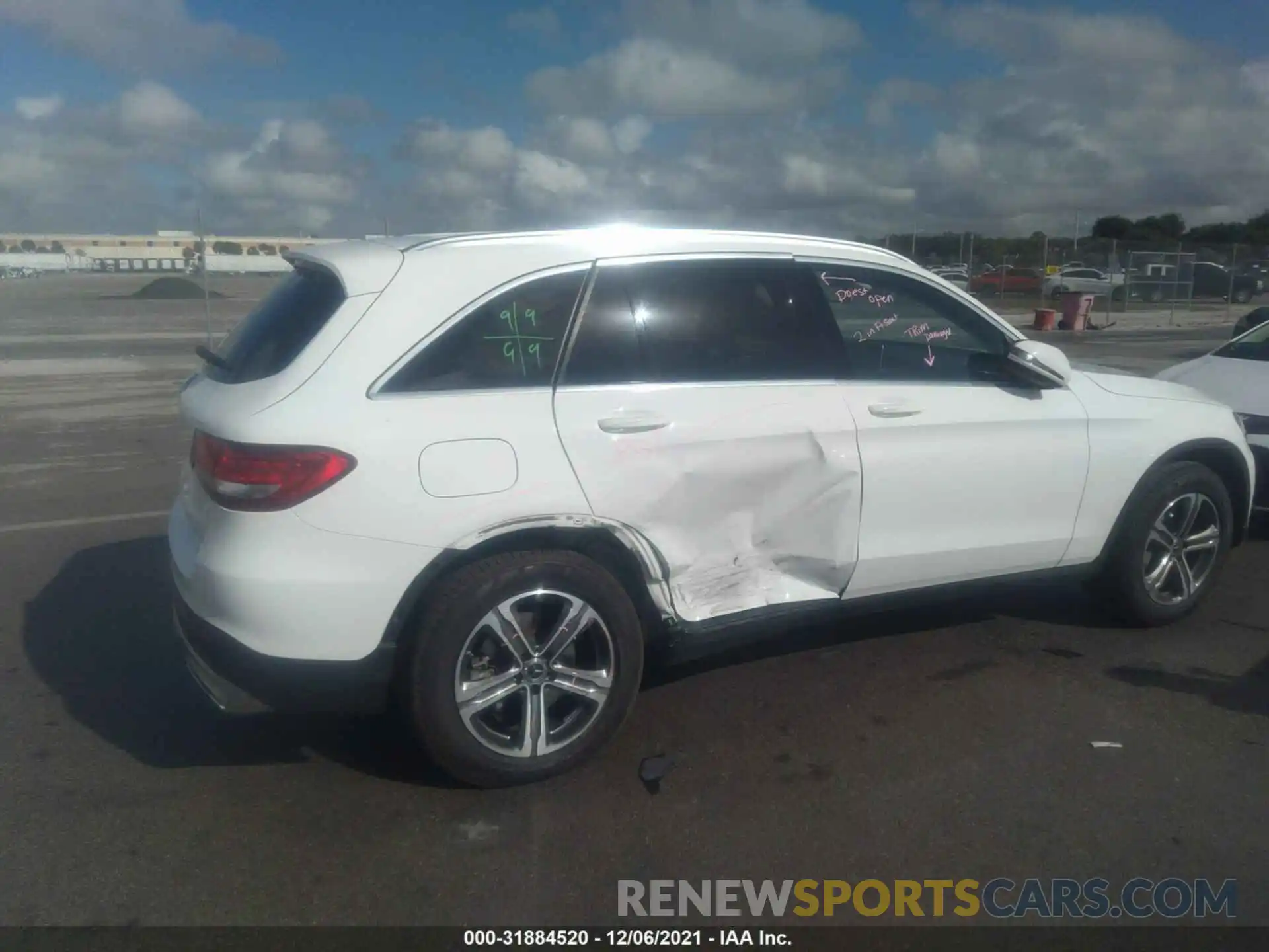 6 Photograph of a damaged car WDC0G4JB5KF586448 MERCEDES-BENZ GLC 2019