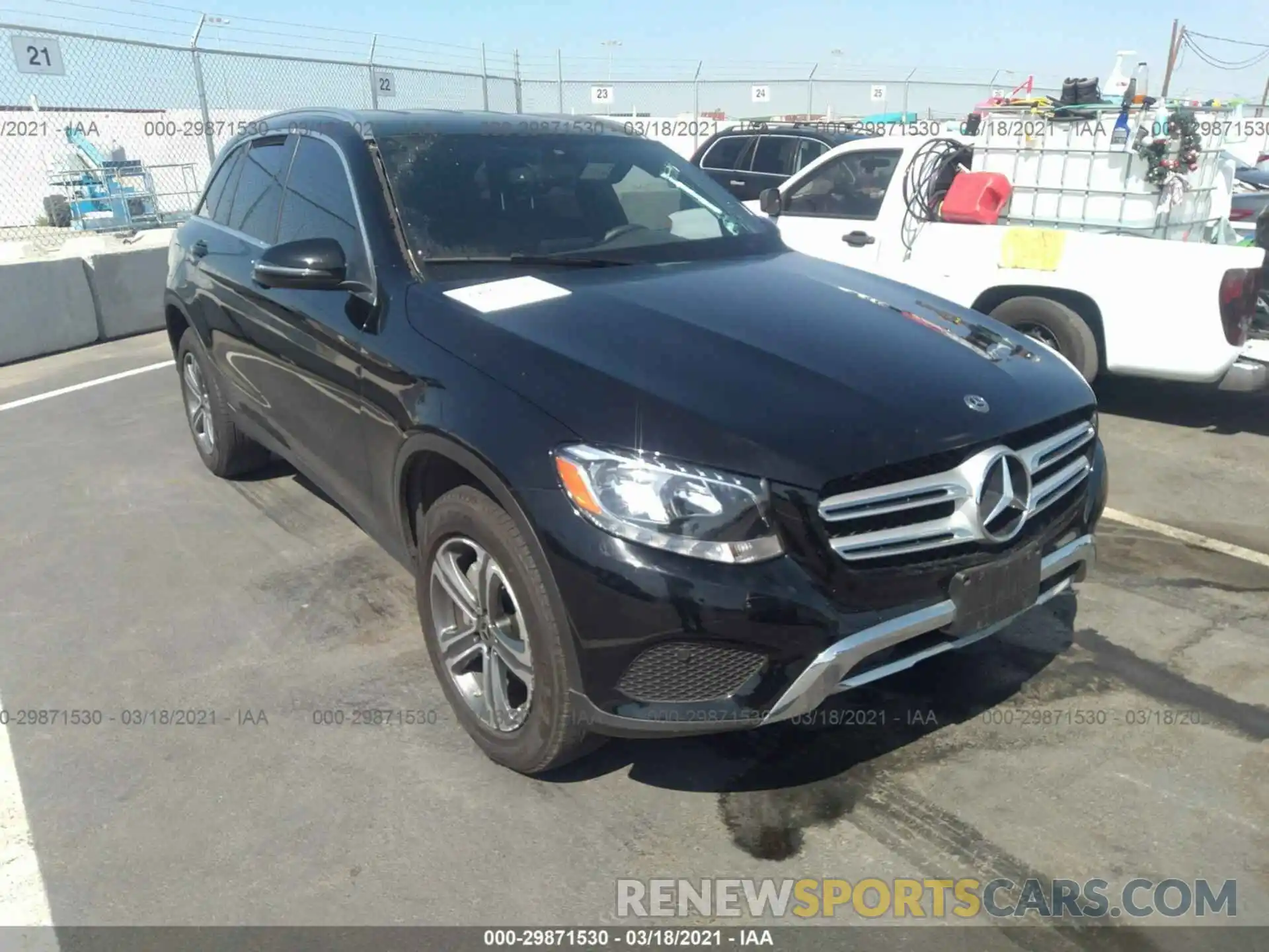 1 Photograph of a damaged car WDC0G4JB5KV136739 MERCEDES-BENZ GLC 2019