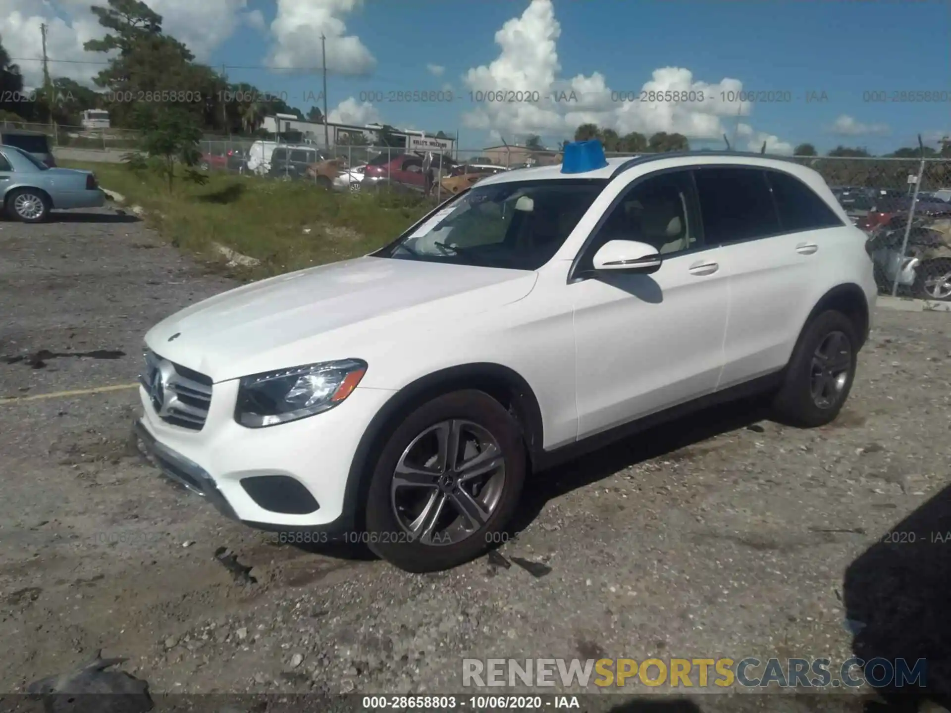 2 Photograph of a damaged car WDC0G4JB5KV144002 MERCEDES-BENZ GLC 2019