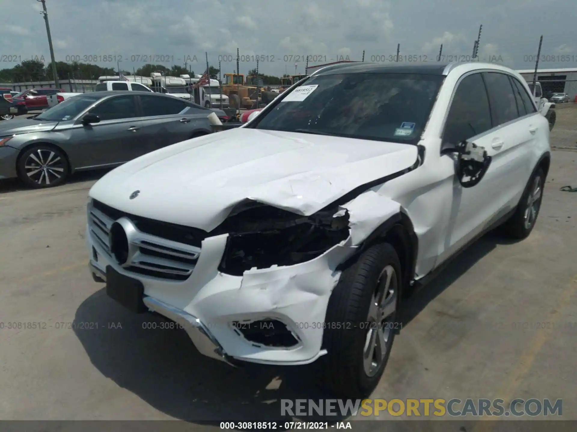 2 Photograph of a damaged car WDC0G4JB5KV157820 MERCEDES-BENZ GLC 2019