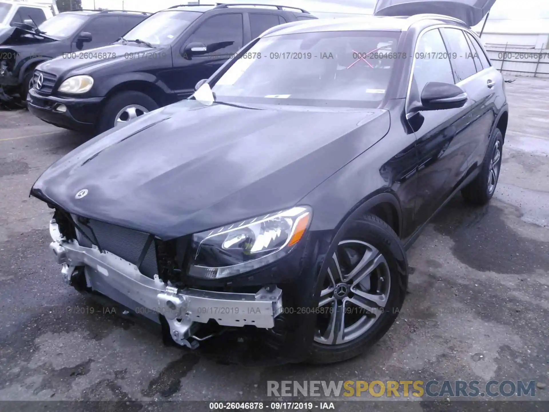 2 Photograph of a damaged car WDC0G4JB5KV185553 MERCEDES-BENZ GLC 2019