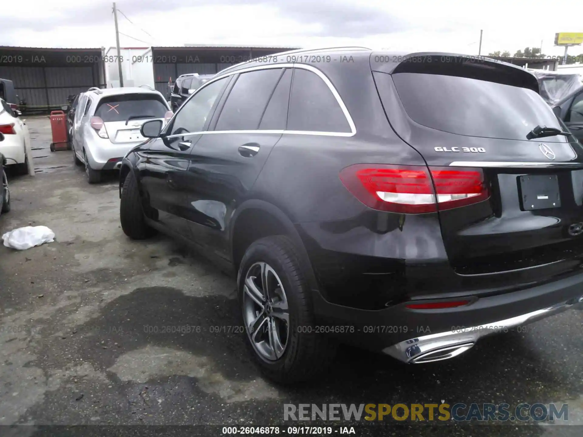 3 Photograph of a damaged car WDC0G4JB5KV185553 MERCEDES-BENZ GLC 2019