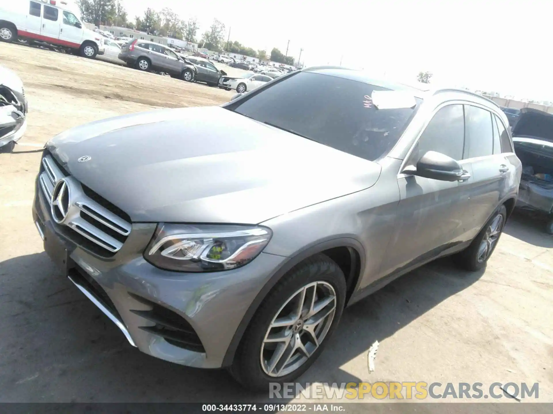 2 Photograph of a damaged car WDC0G4JB6K1003592 MERCEDES-BENZ GLC 2019