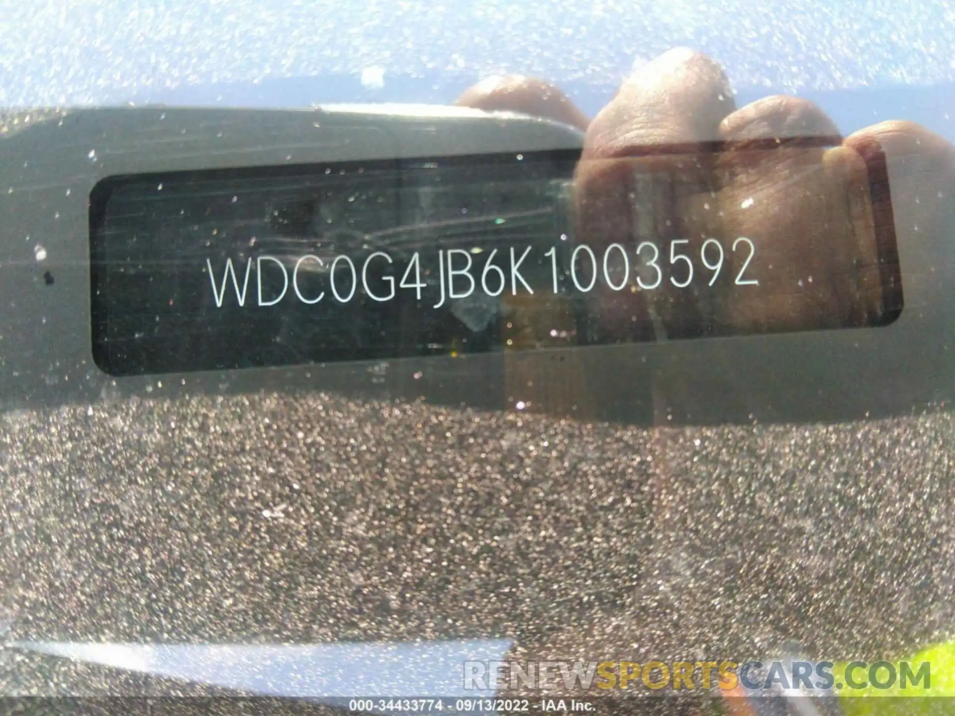 9 Photograph of a damaged car WDC0G4JB6K1003592 MERCEDES-BENZ GLC 2019