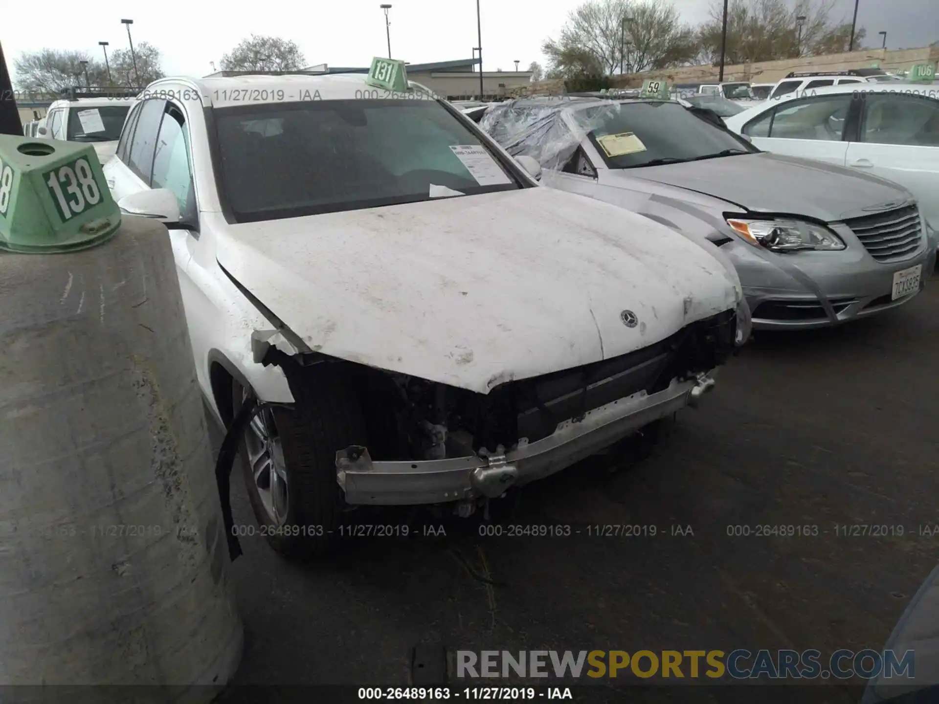 1 Photograph of a damaged car WDC0G4JB6KF559923 MERCEDES-BENZ GLC 2019