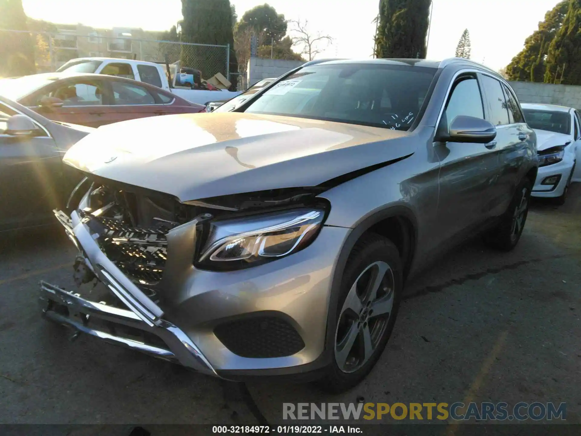 2 Photograph of a damaged car WDC0G4JB6KV117200 MERCEDES-BENZ GLC 2019