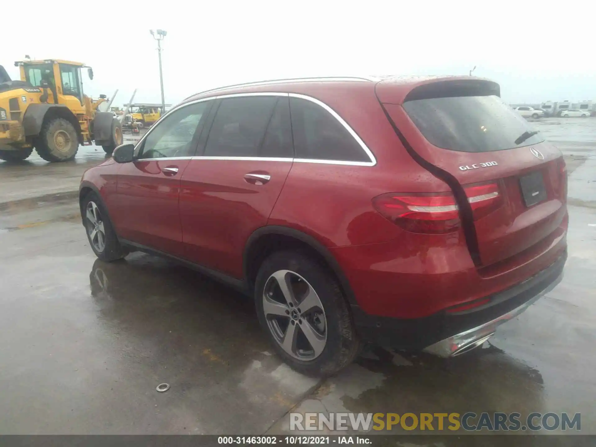 3 Photograph of a damaged car WDC0G4JB6KV144221 MERCEDES-BENZ GLC 2019