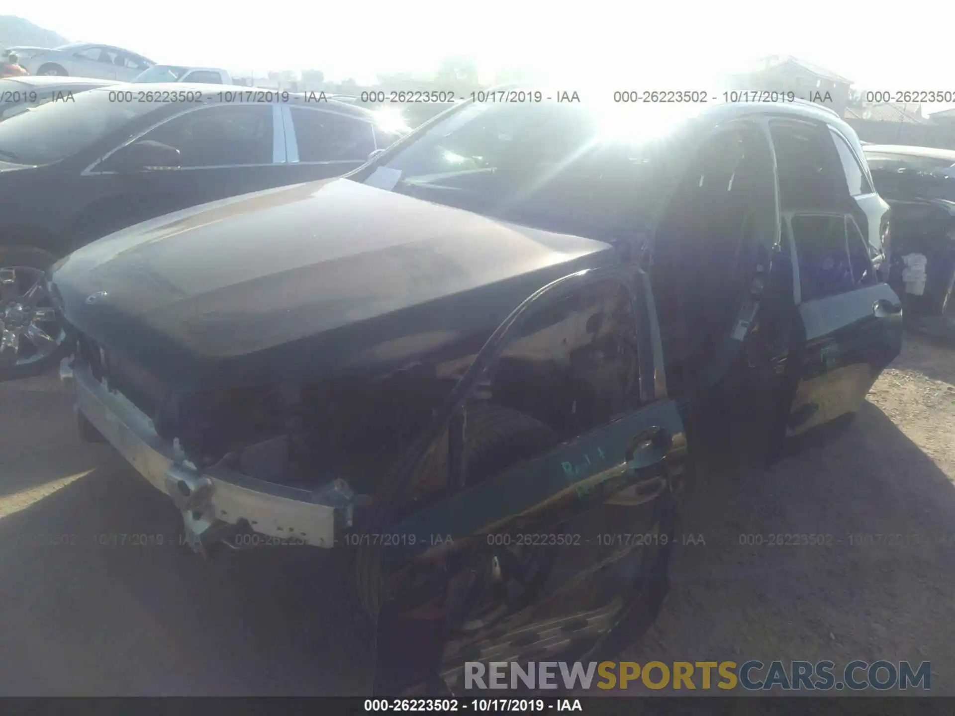 2 Фотография поврежденного автомобиля WDC0G4JB6KV146518 MERCEDES-BENZ GLC 2019