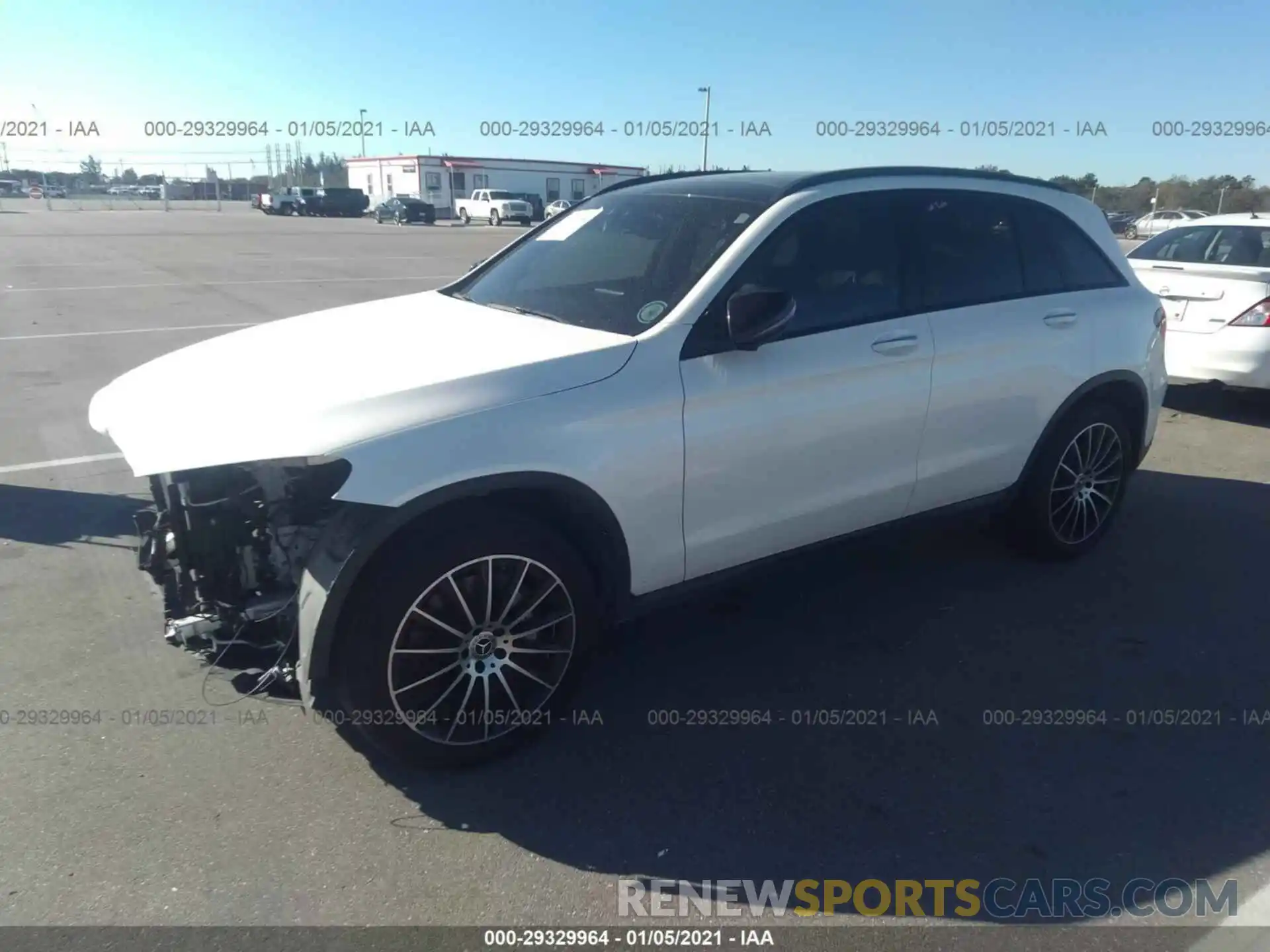 2 Photograph of a damaged car WDC0G4JB6KV178207 MERCEDES-BENZ GLC 2019