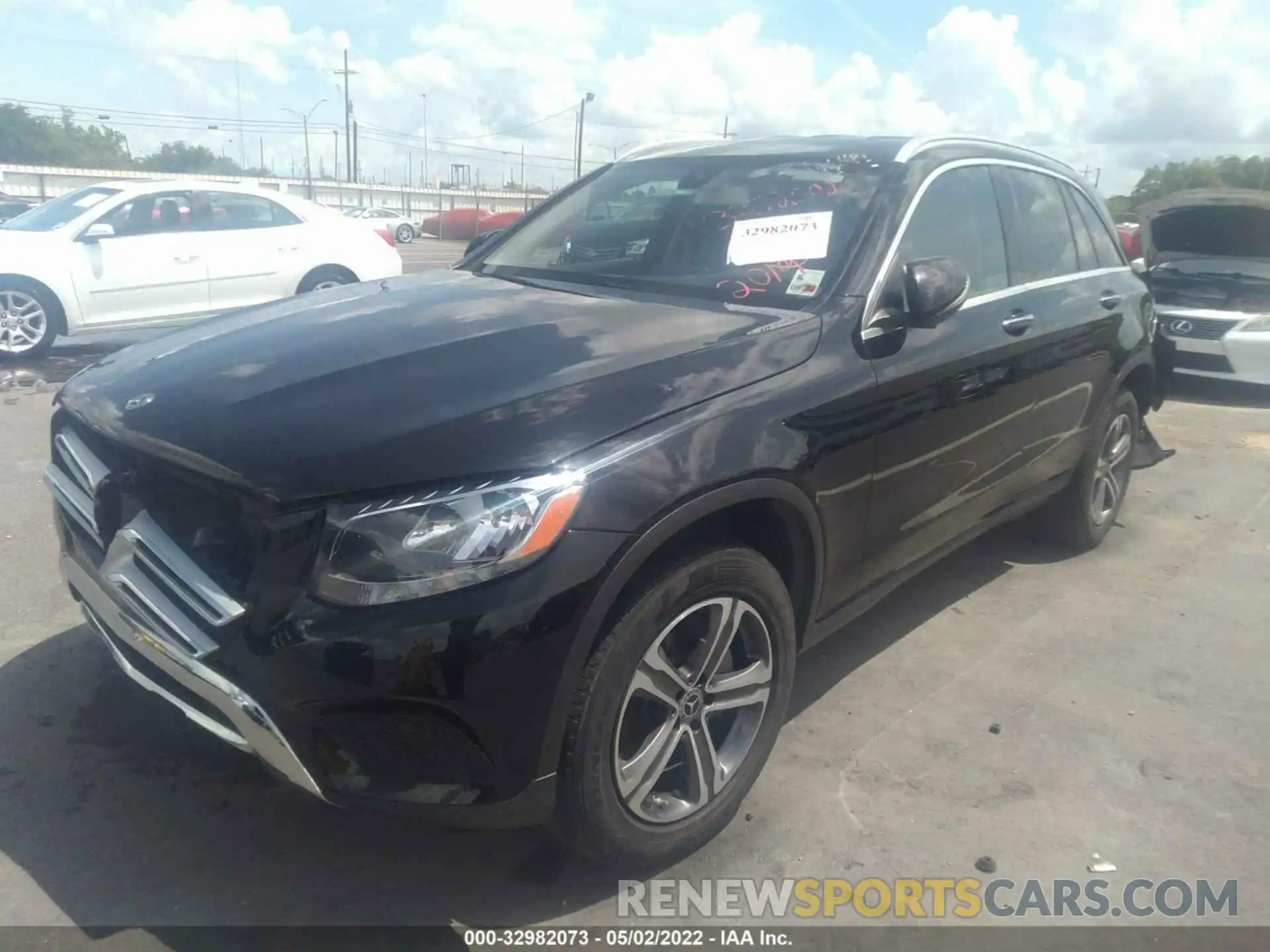 2 Photograph of a damaged car WDC0G4JB6KV188557 MERCEDES-BENZ GLC 2019